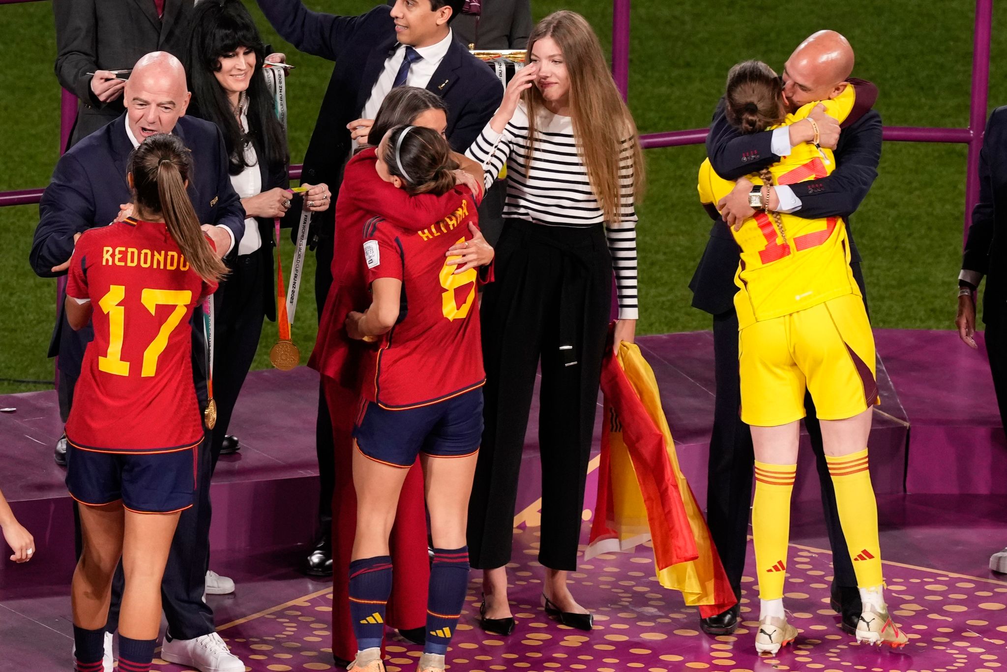 Kritik an Kuss nach WM-Finale: «Form der sexuellen Gewalt»