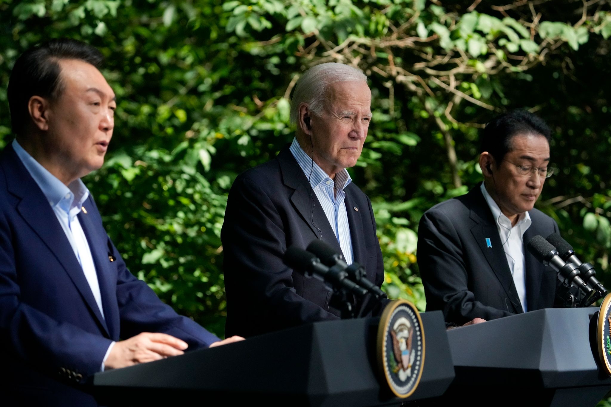 Biden in Camp David: «Neue Ära» für USA, Japan und Südkorea