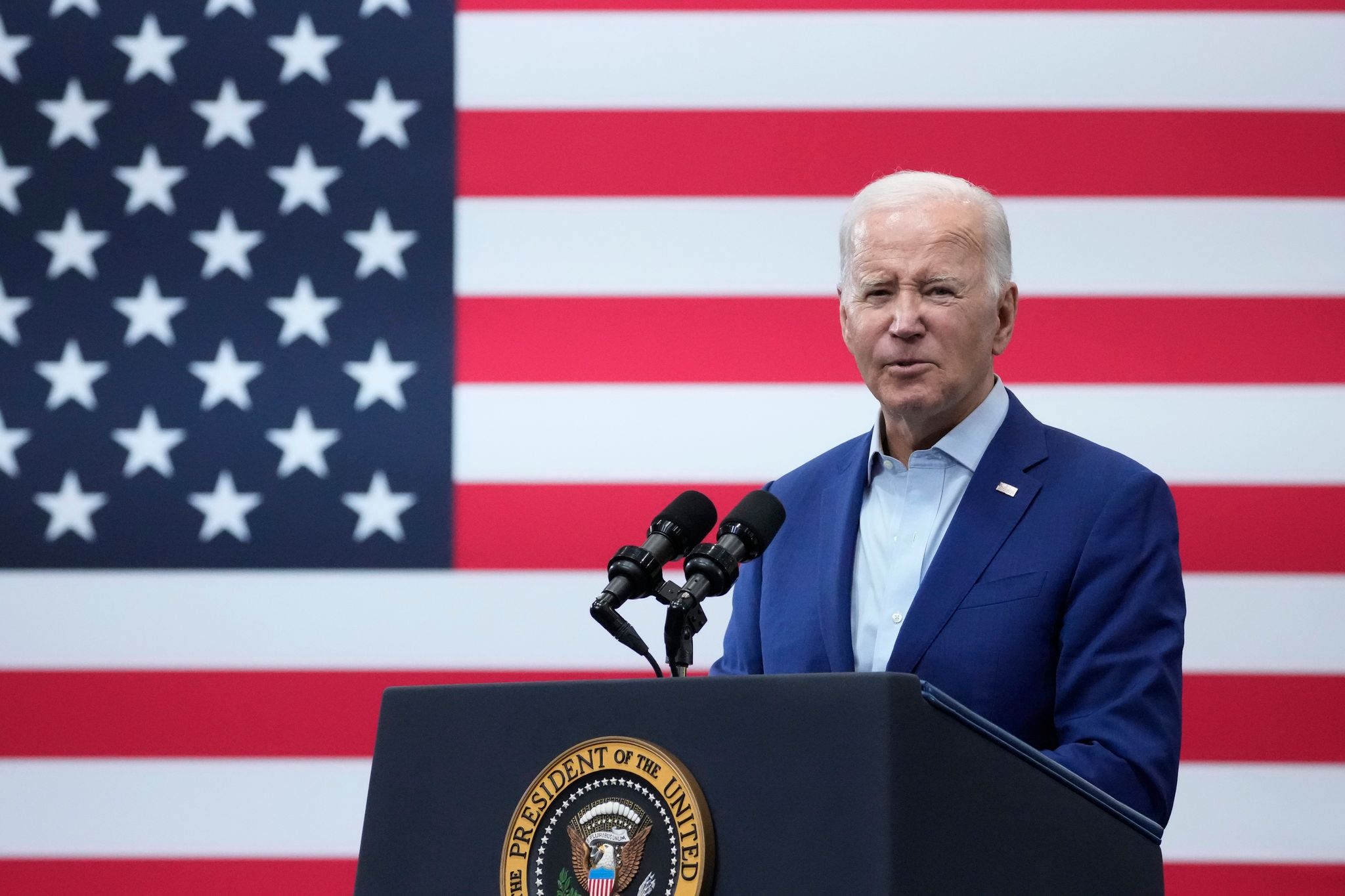 Biden: US-Investitionen in Zukunftstechnik in China bremsen