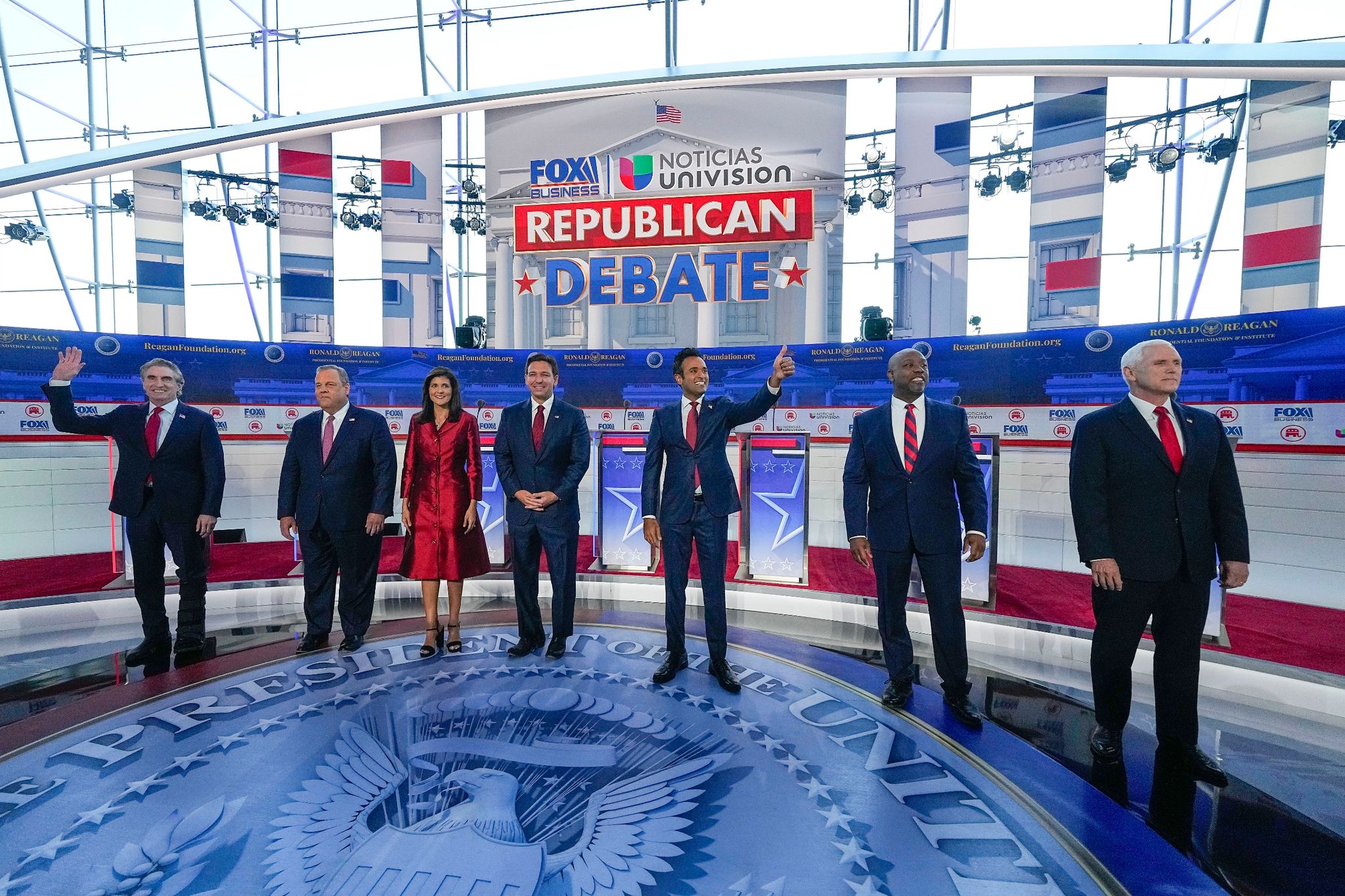 Trump-Verfolger mühen sich in TV-Debatte