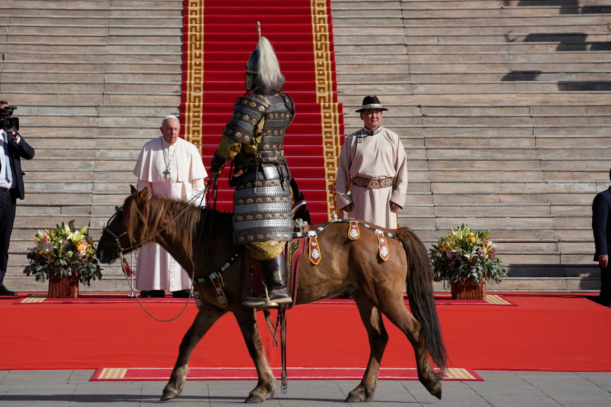 Papst Franziskus beendet Mongolei-Besuch