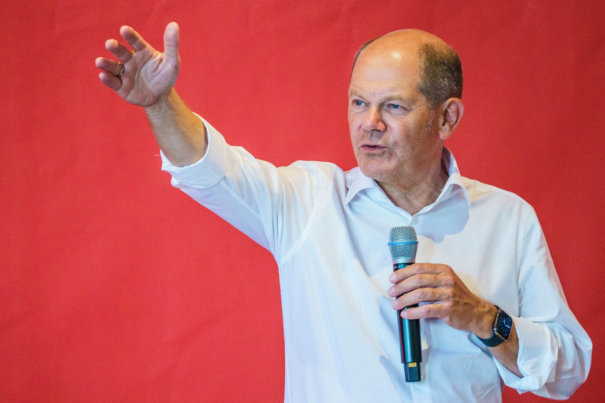 Scholz: «Zahl der Flüchtlinge ist im Moment zu hoch»