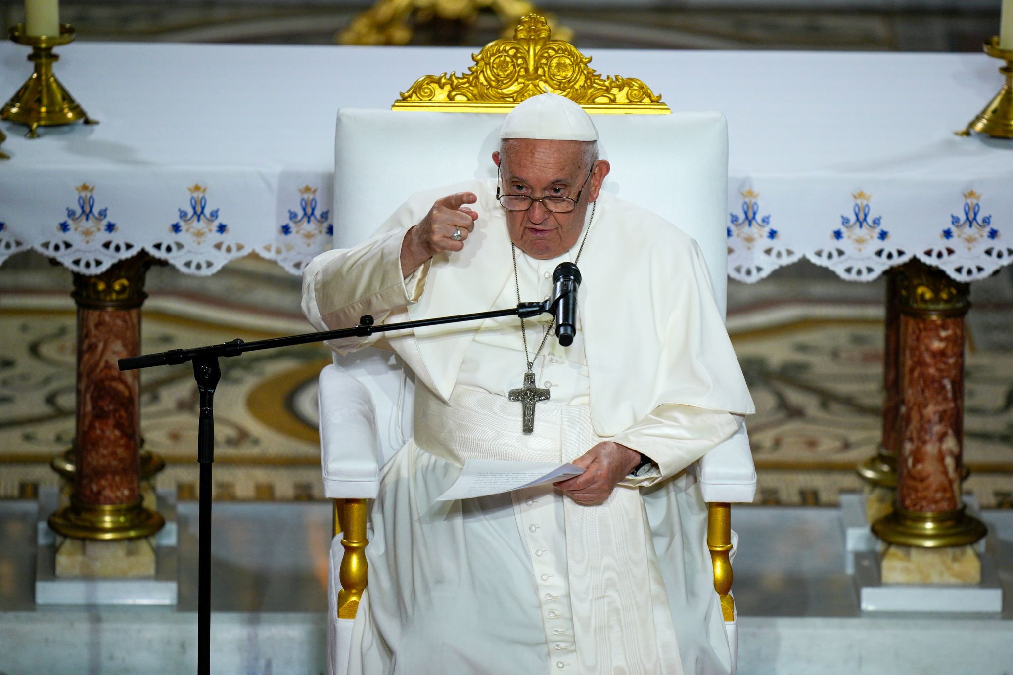 Schicksal von Migranten: Papst prangert Gleichgültigkeit an
