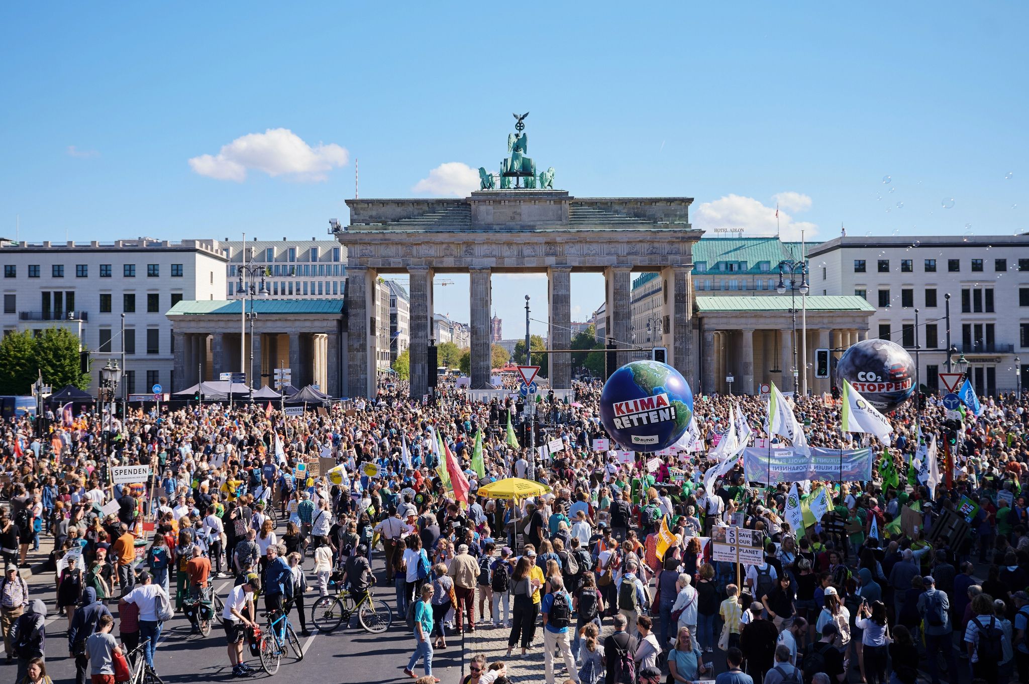 250.000 Menschen für mehr Klimaschutz auf der Straße