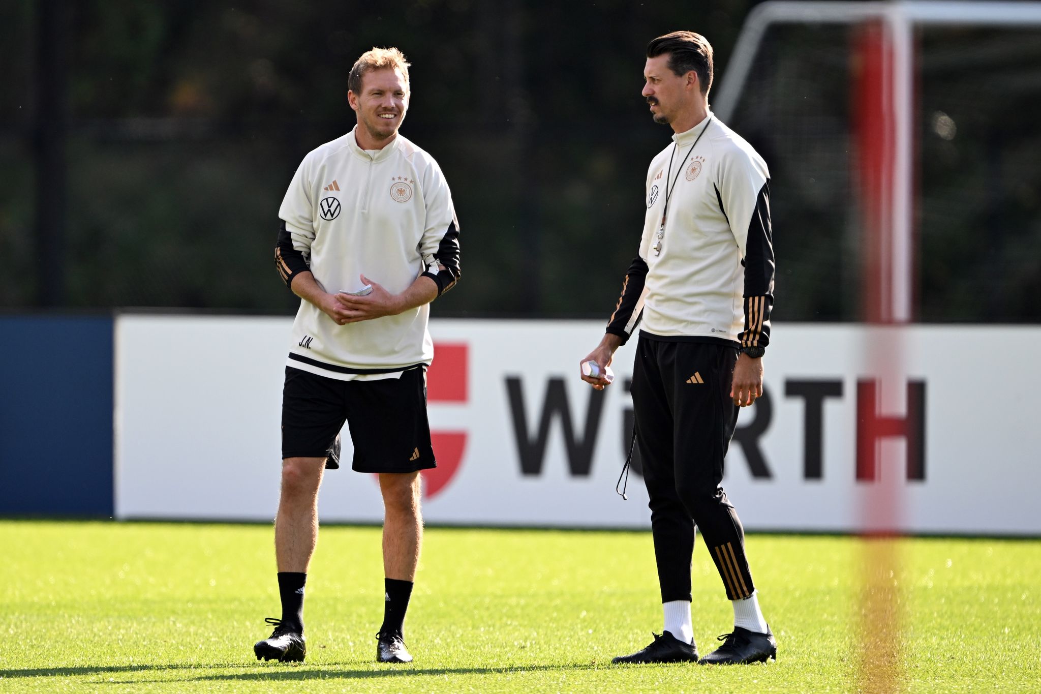 Fleiß und Sprüche: Nagelsmann lobt Assistent Wagner