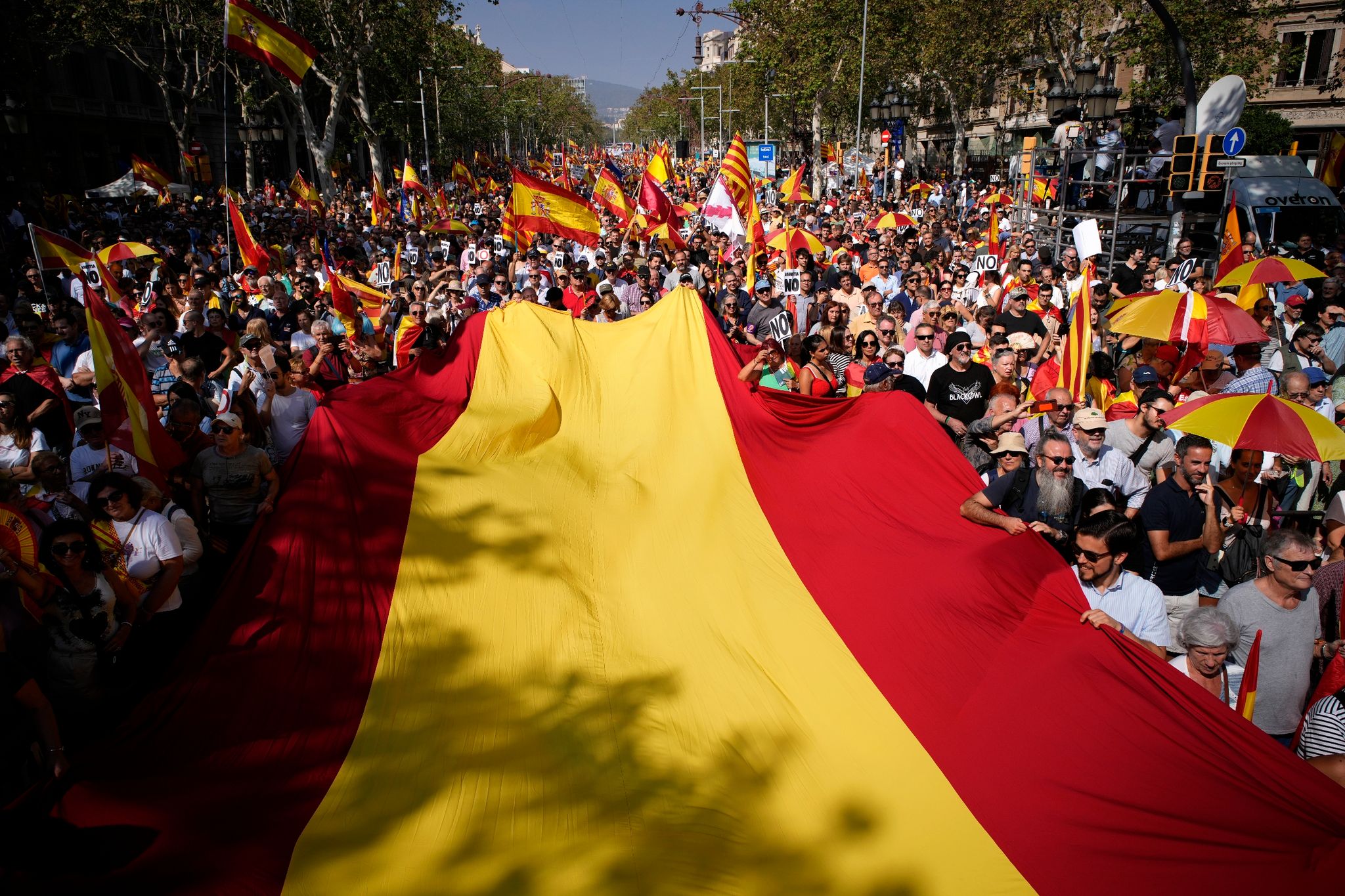 Proteste gegen Amnestie für katalanische Separatisten