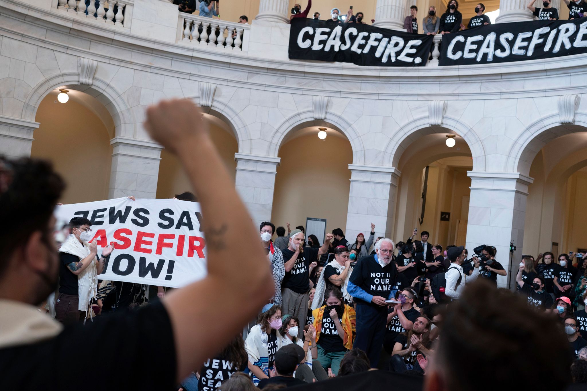 Demonstranten in US-Kongressgebäude – Festnahmen