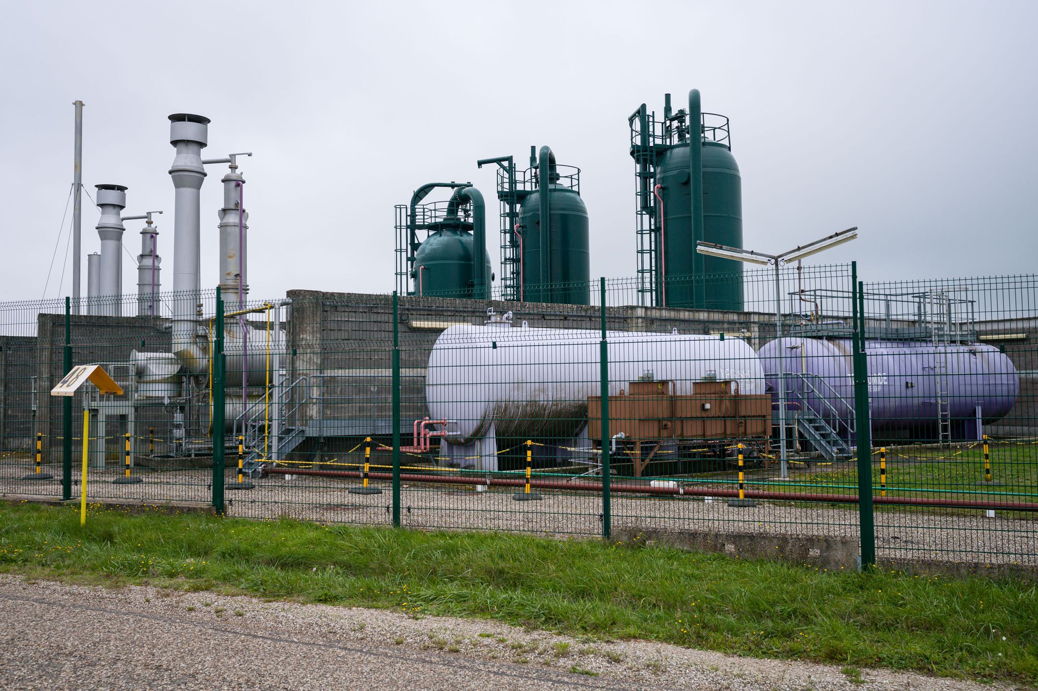 Gas gegen Strom im Winter