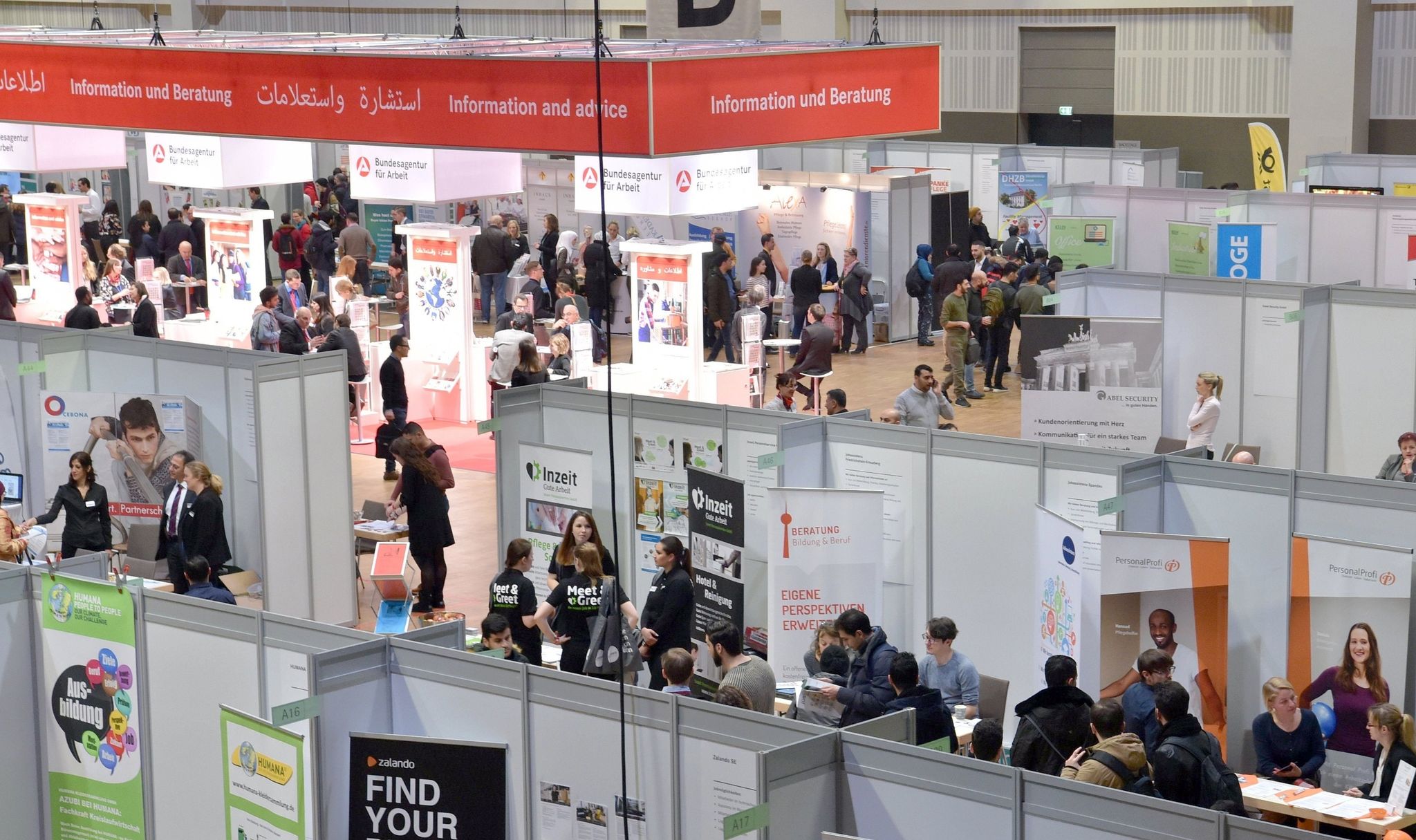 Jobmesse: Mit Migranten gegen den Fachkräftemangel