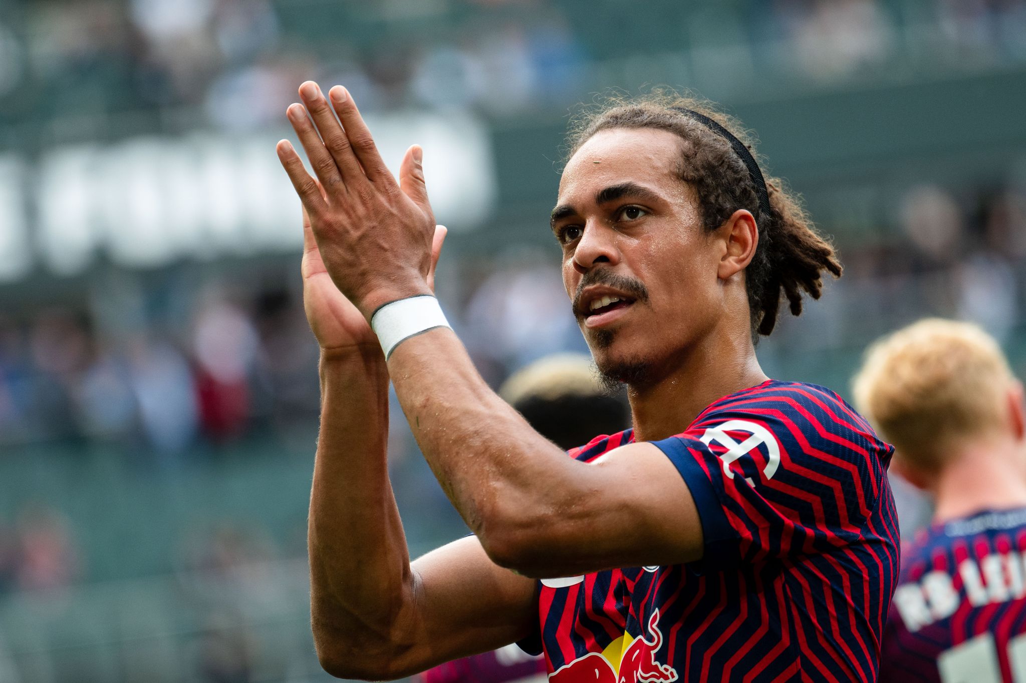 Leipzigs Stürmer Poulsen setzt auf Ronaldo-Effekt