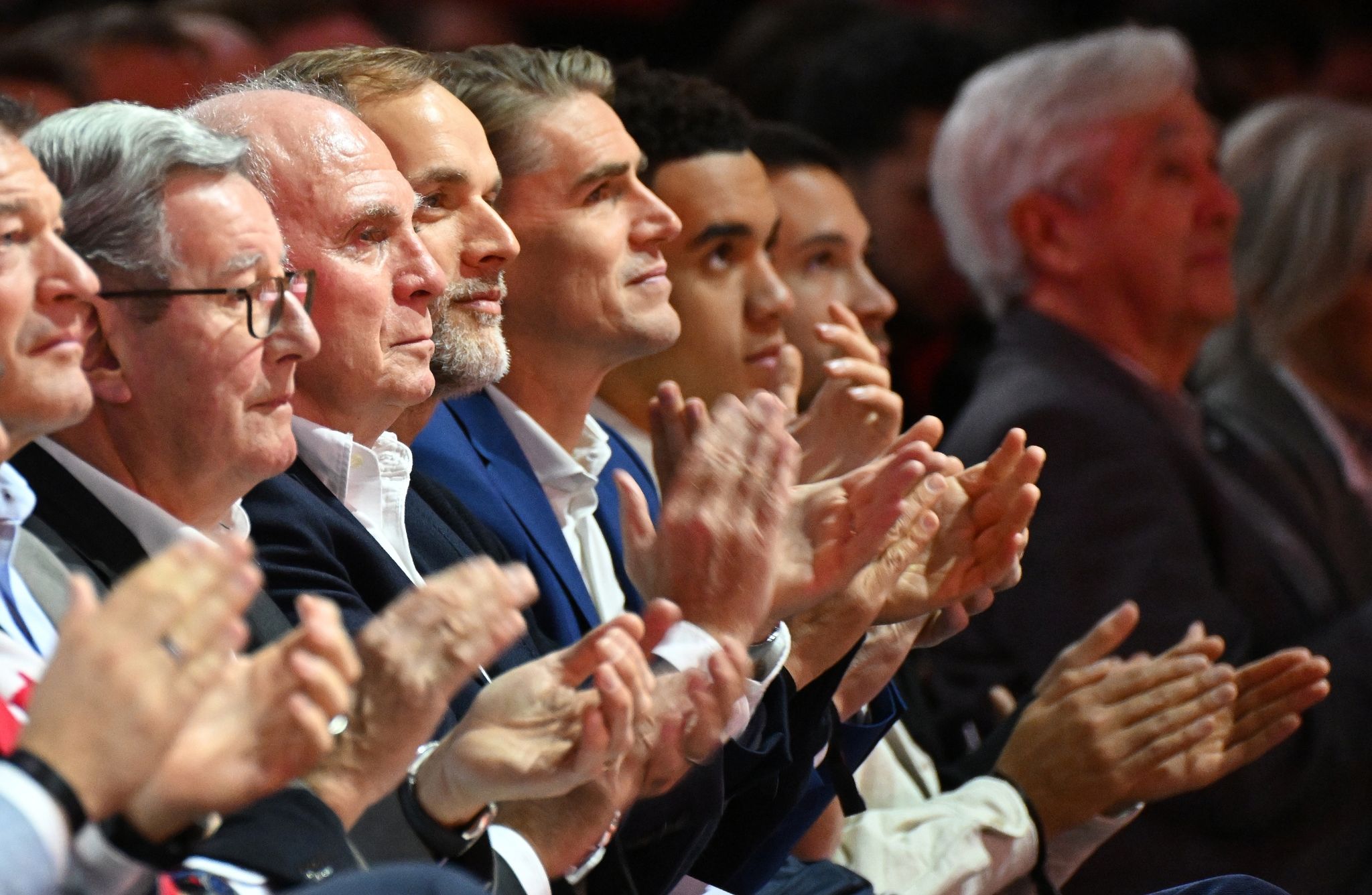 Tuchel strahlt neben Hoeneß: FCB will «Geschichte schreiben»