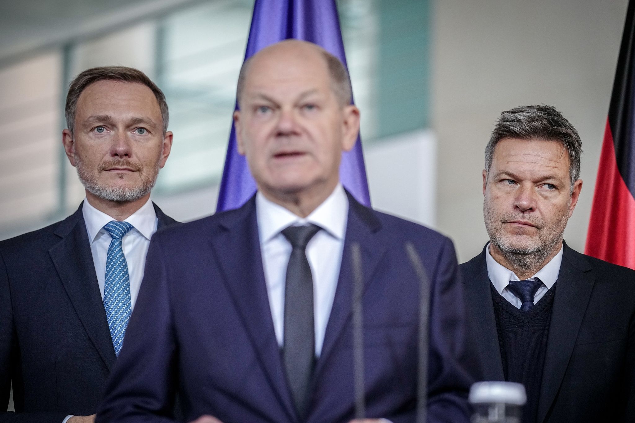 Nur ein Drittel für Fortbestehen der Ampel-Koalition