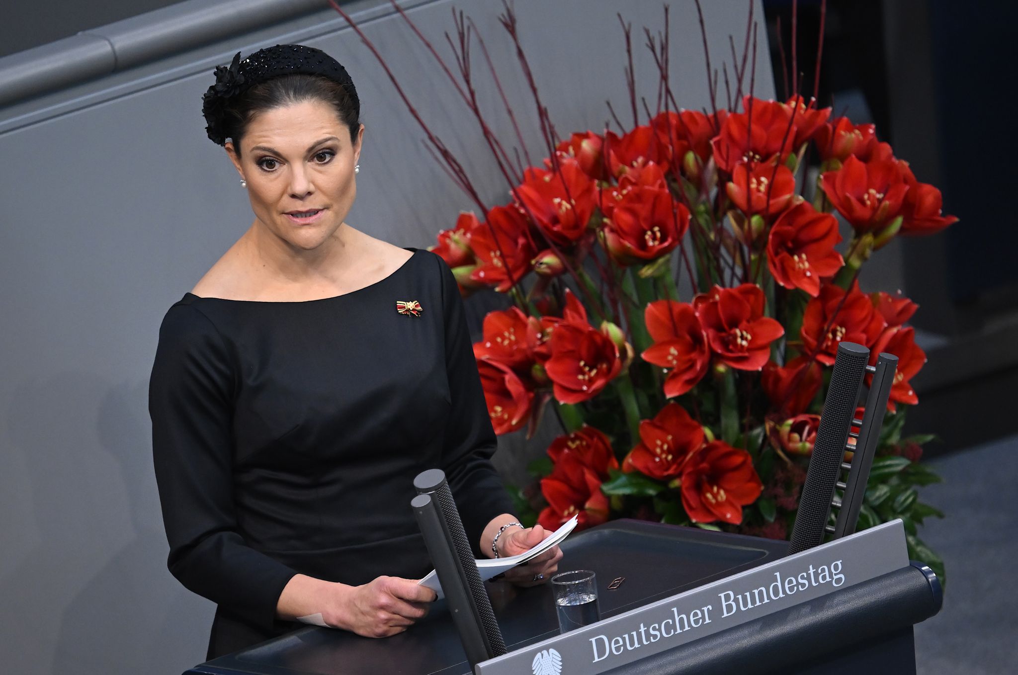 Volkstrauertag: Prinzessin Victoria betont Völkerrecht