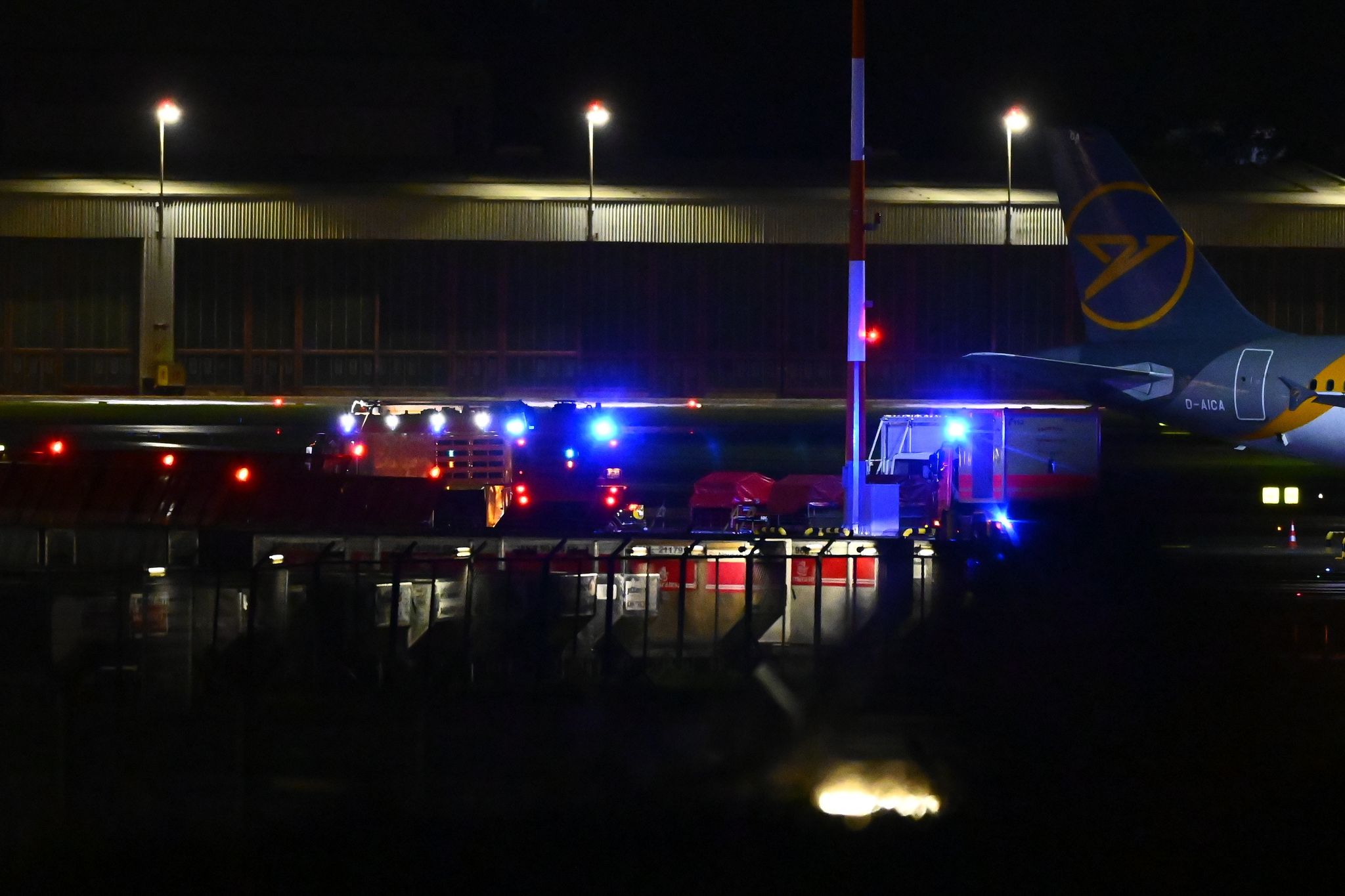 Hamburger Flughafen: Glückliches Ende einer Geiselnahme