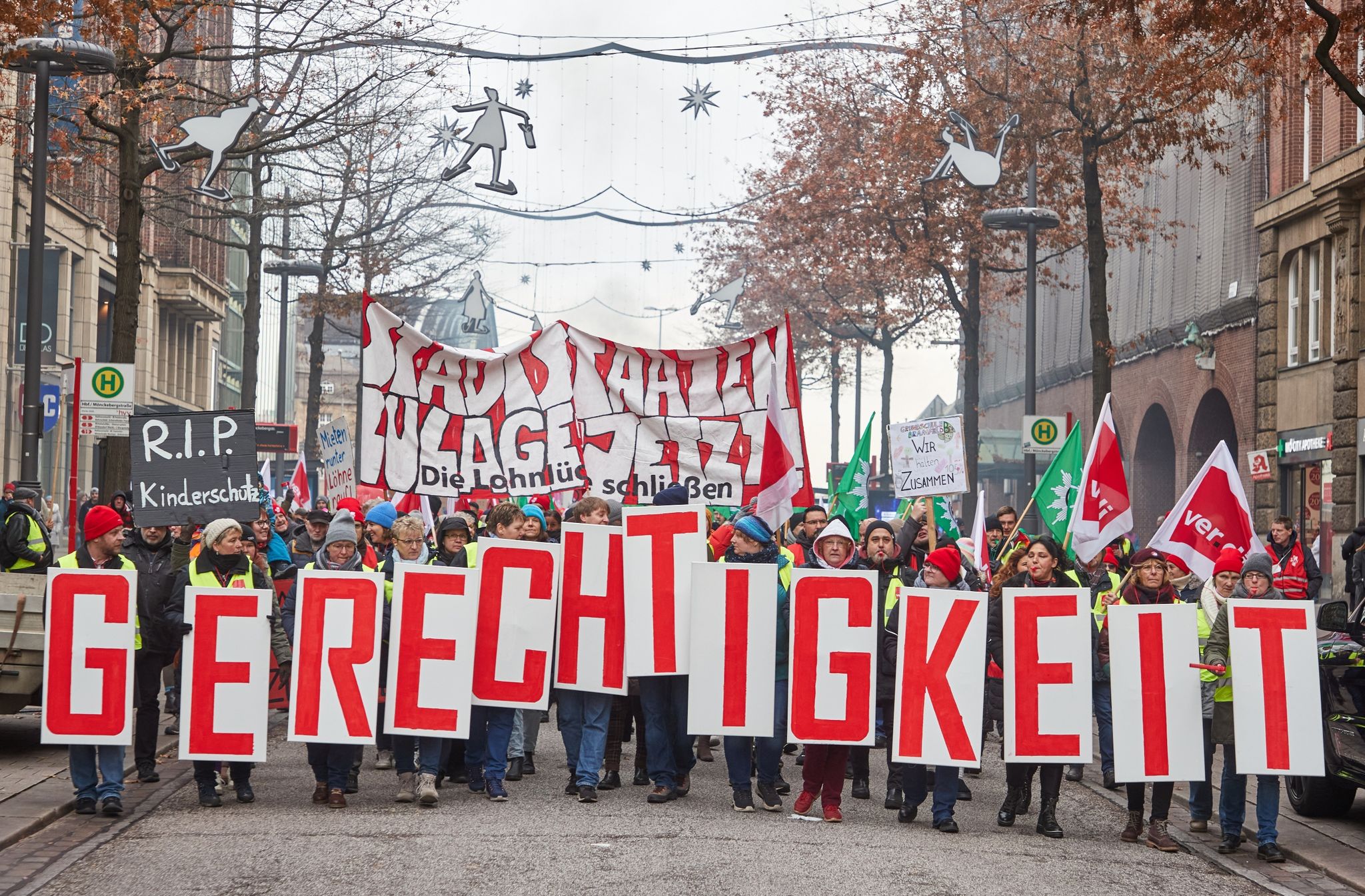 Mehrere Tausend Teilnehmer bei «Stadtstaatenstreik»