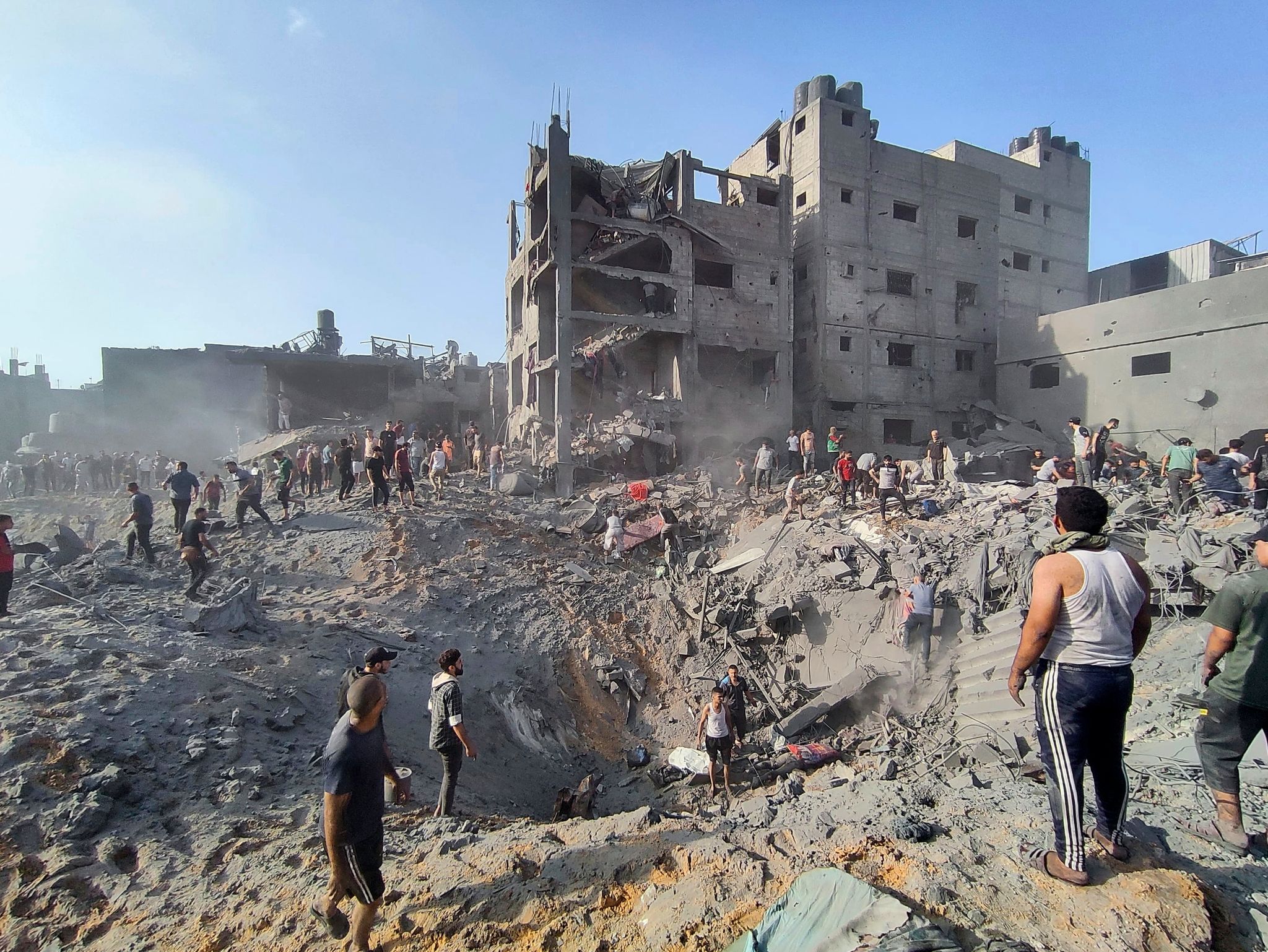 Israel verstärkt Angriffe: «Stehen vor Toren von Gaza-Stadt»