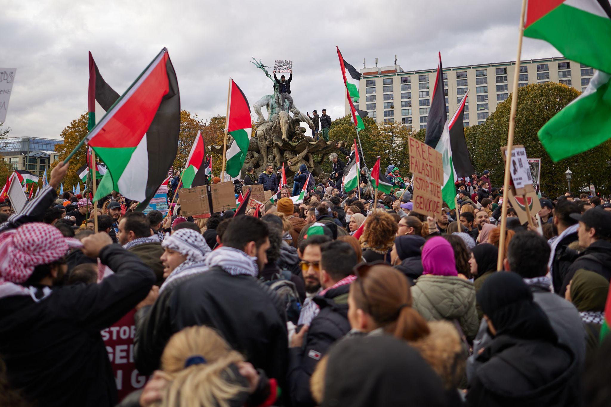 Faeser: 450 propalästinensische Demos seit dem 7. Oktober