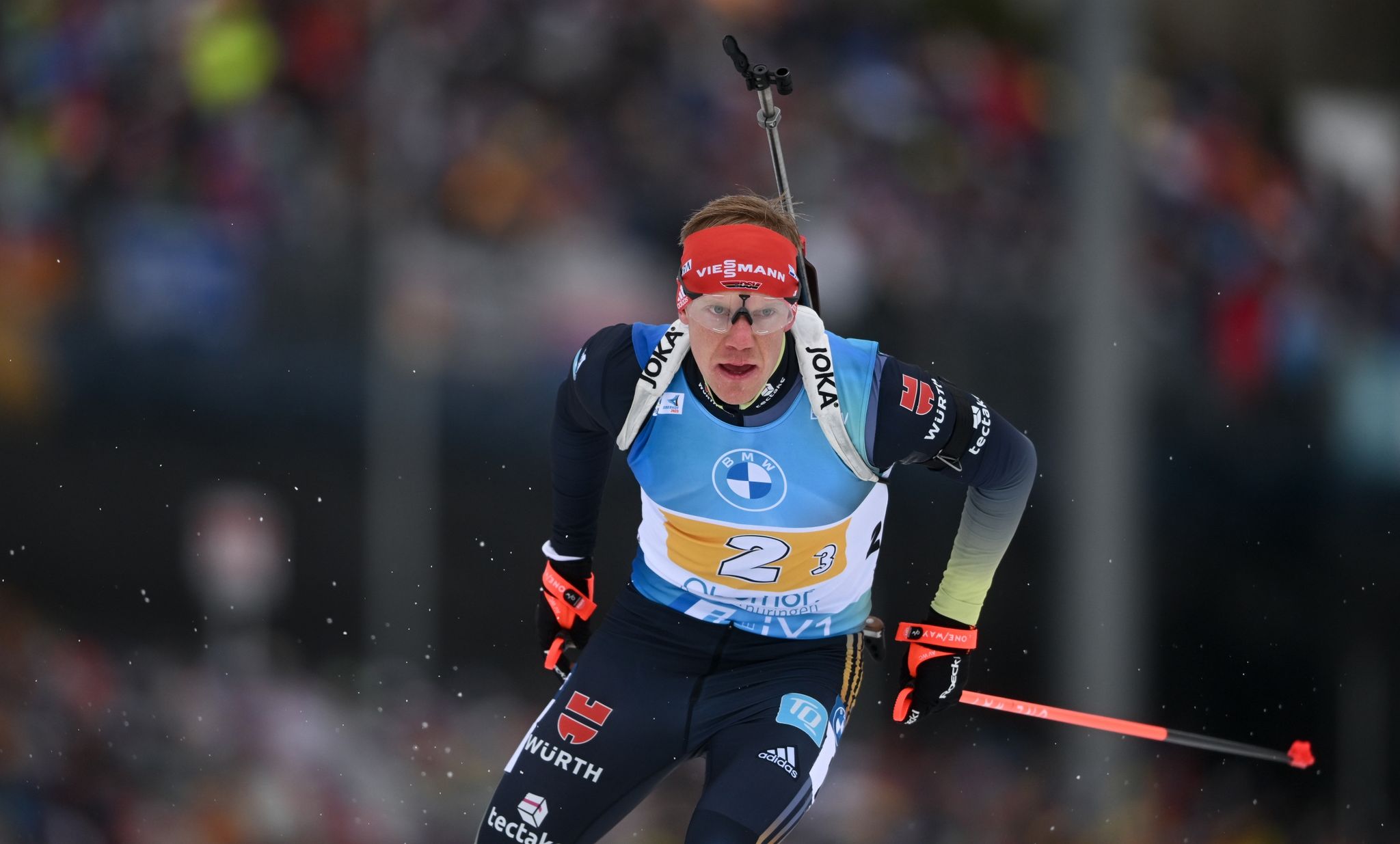 Biathlon: Deutsche Vierte in Mixed-Staffel