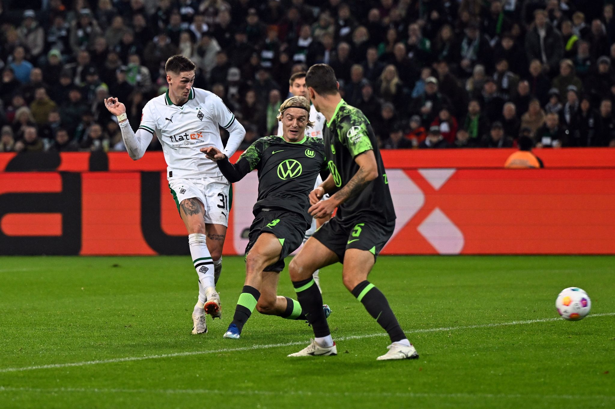 Auch wegen Casteels‘ Patzer: Gladbach schlägt Wolfsburg