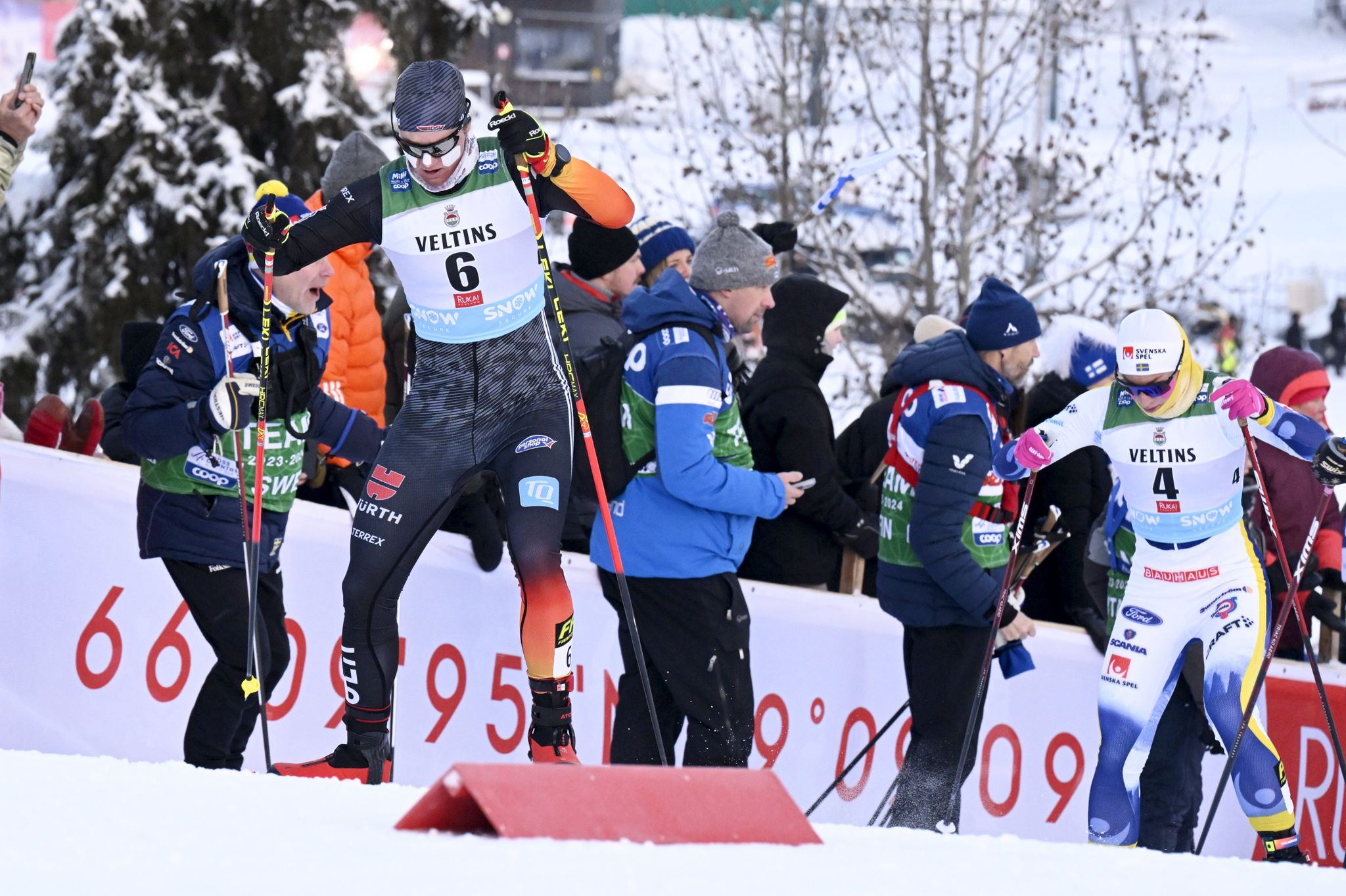 Langläuferin Carl solide – Schwedinnen dominieren