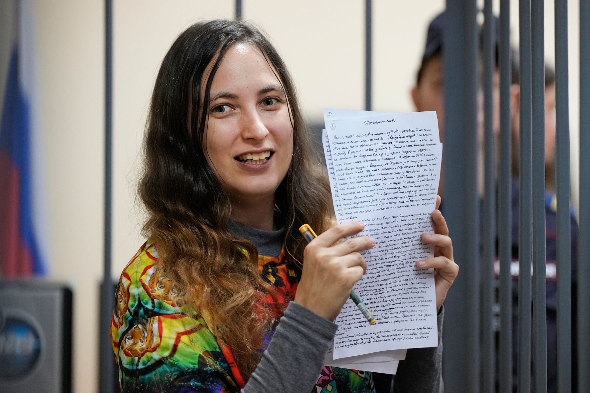 Sieben Jahre Straflager für russische Anti-Kriegs-Aktivistin