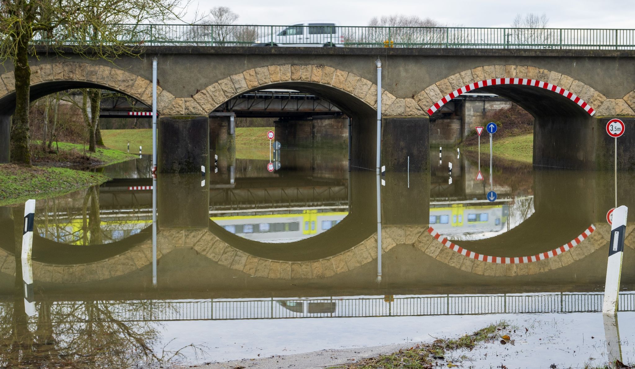 Steigende Wasserstände in Teilen Deutschlands