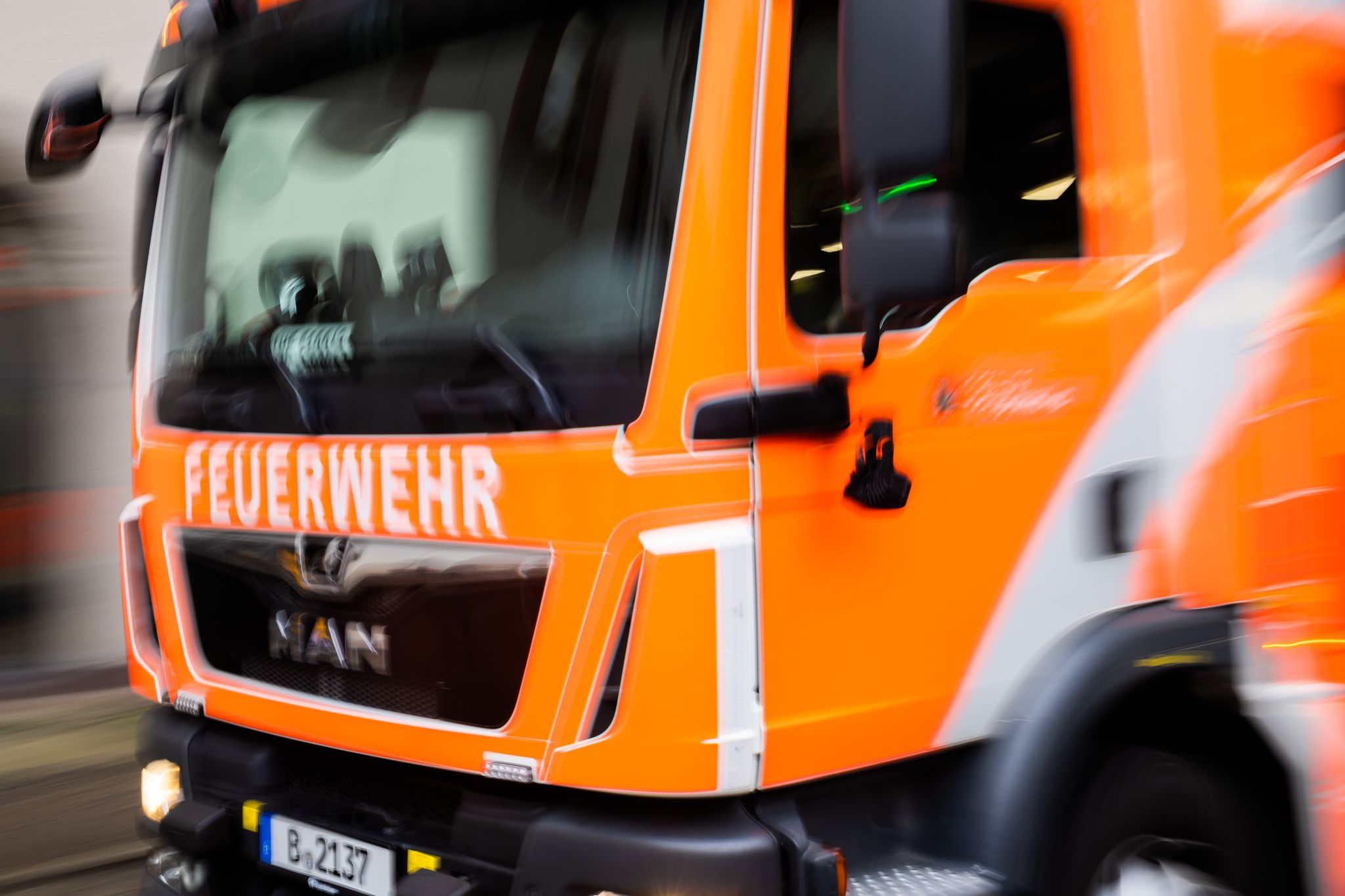 Feuerwehr testet Kameras in Fahrzeugen