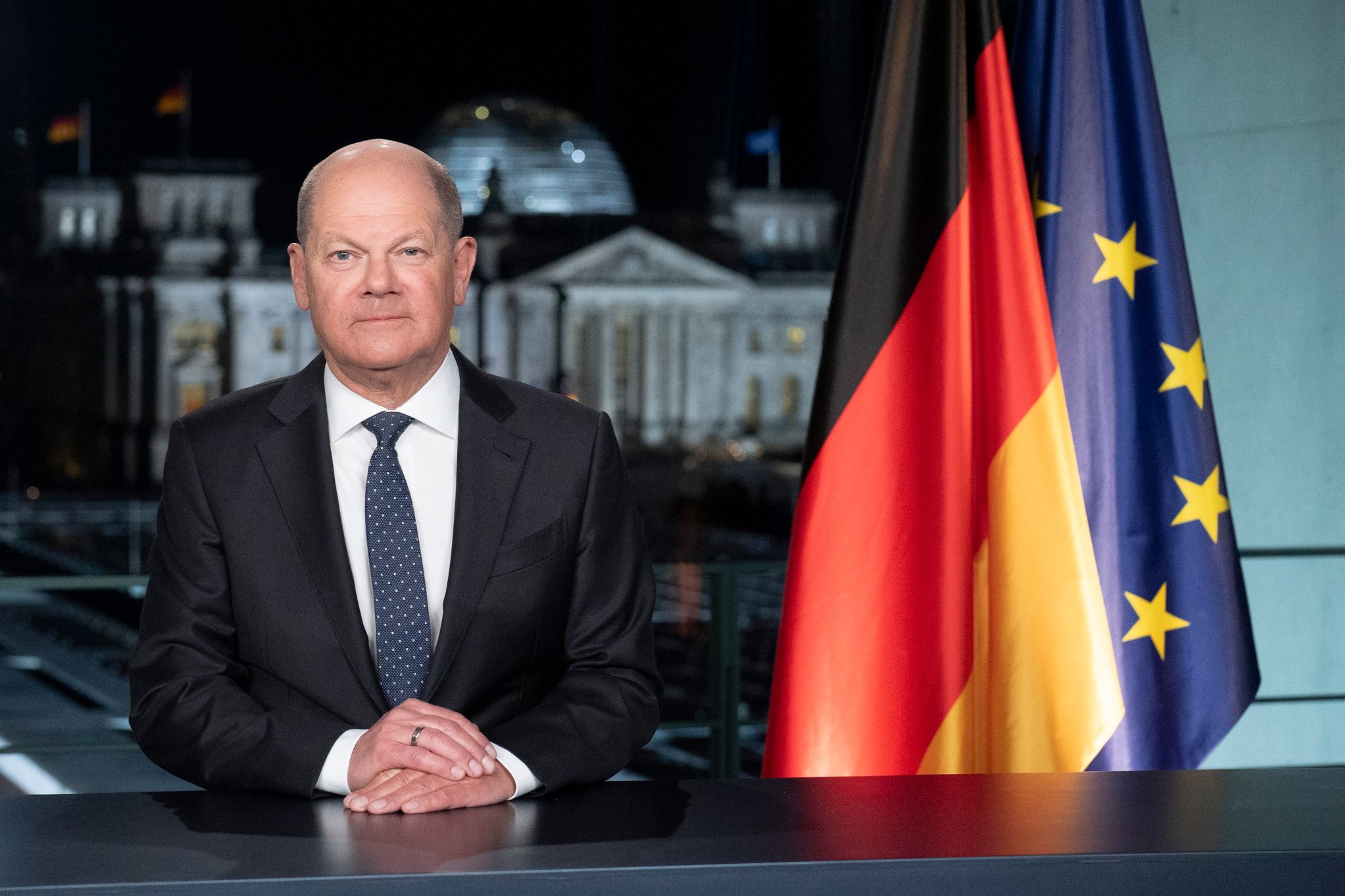 Kanzler Scholz: «Wir kommen auch mit Gegenwind zurecht»