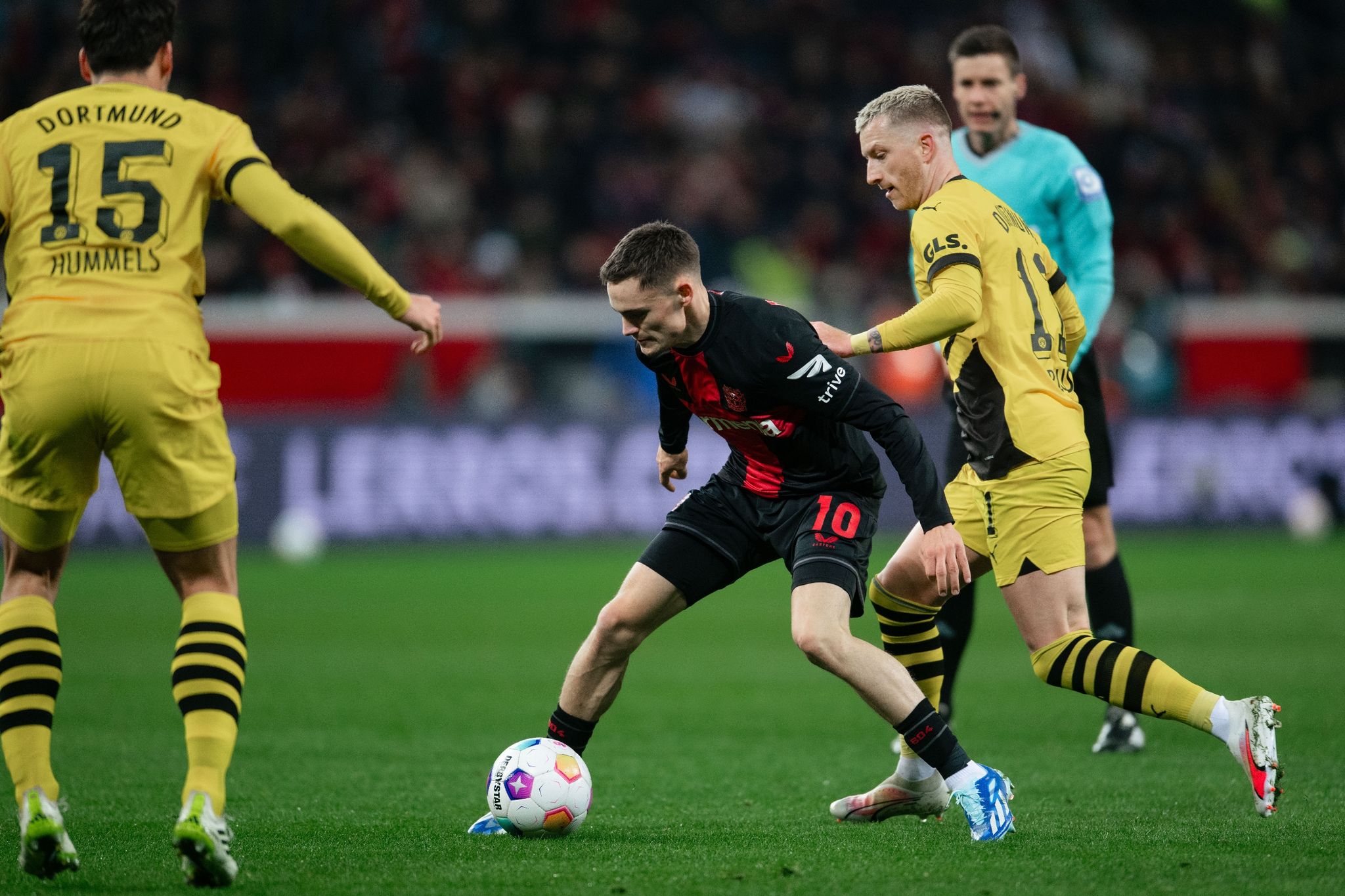 BVB-Bollwerk hält 74 Minuten: Boniface rettet Bayers Serie