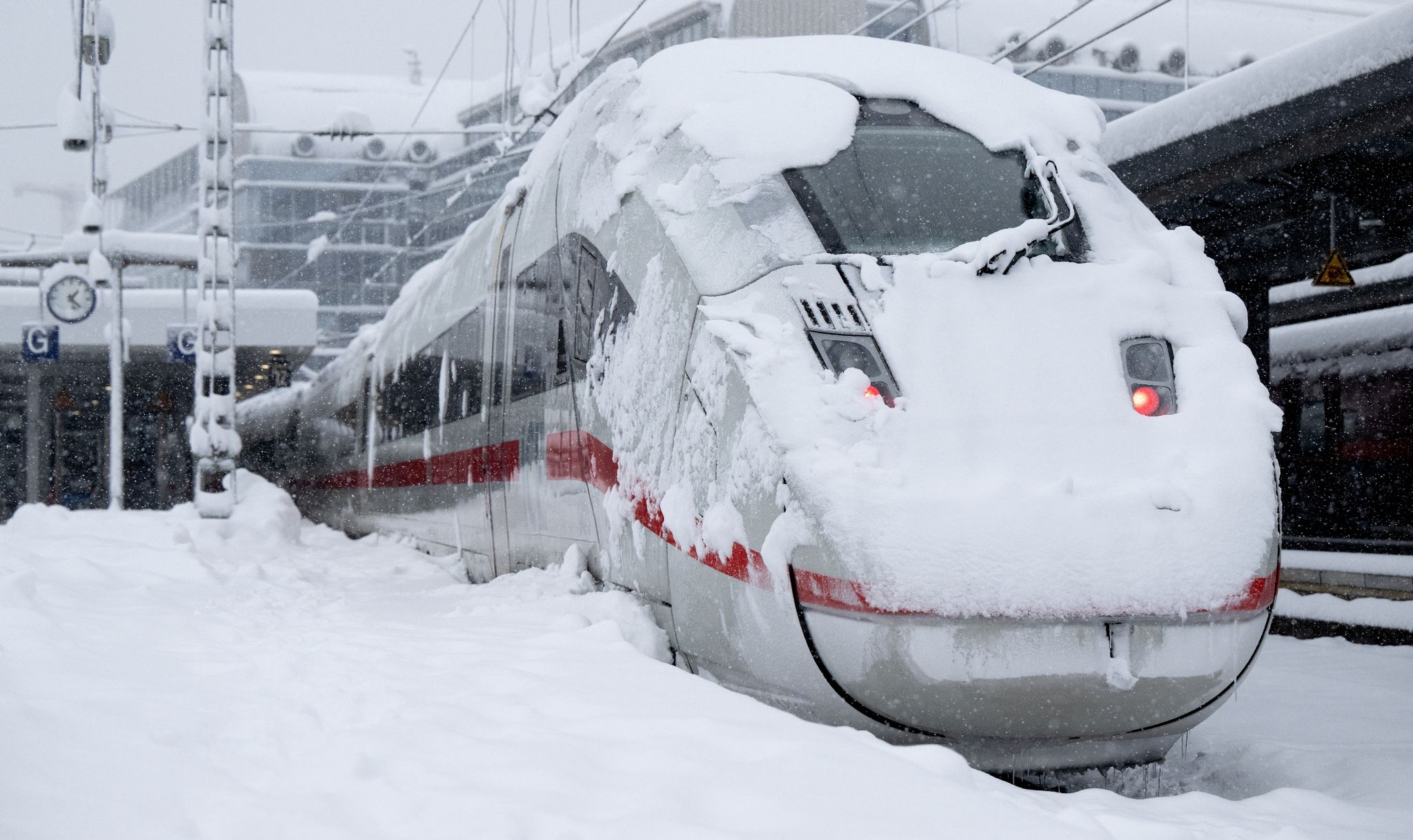 Der lange Kampf der Bahn gegen Schnee und Eis