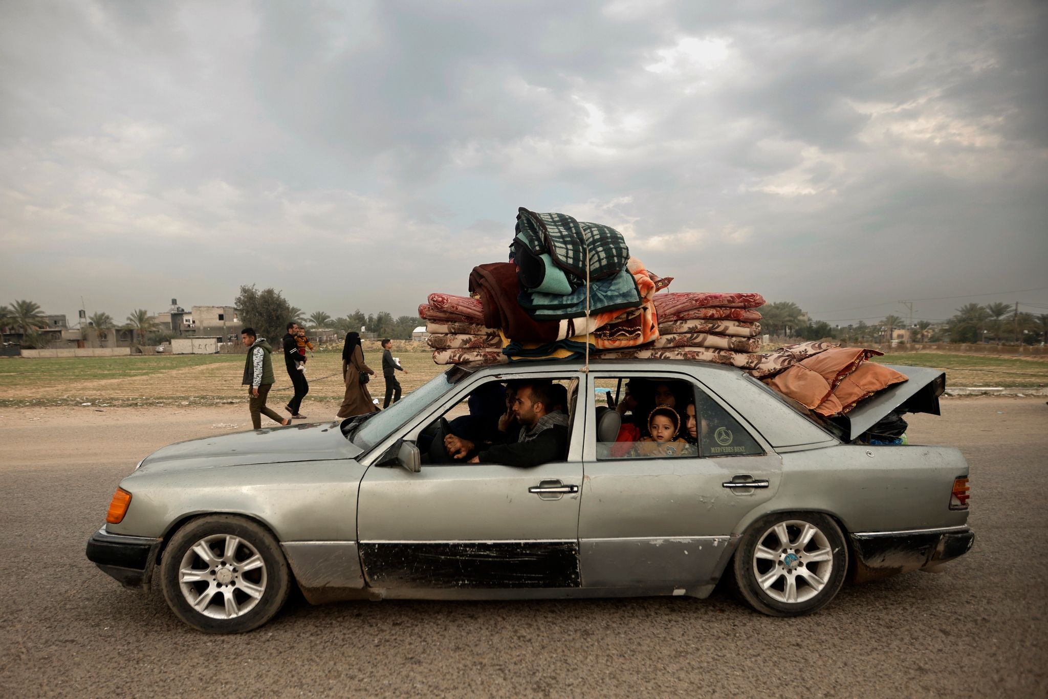 Massenflucht im Gazastreifen geht weiter
