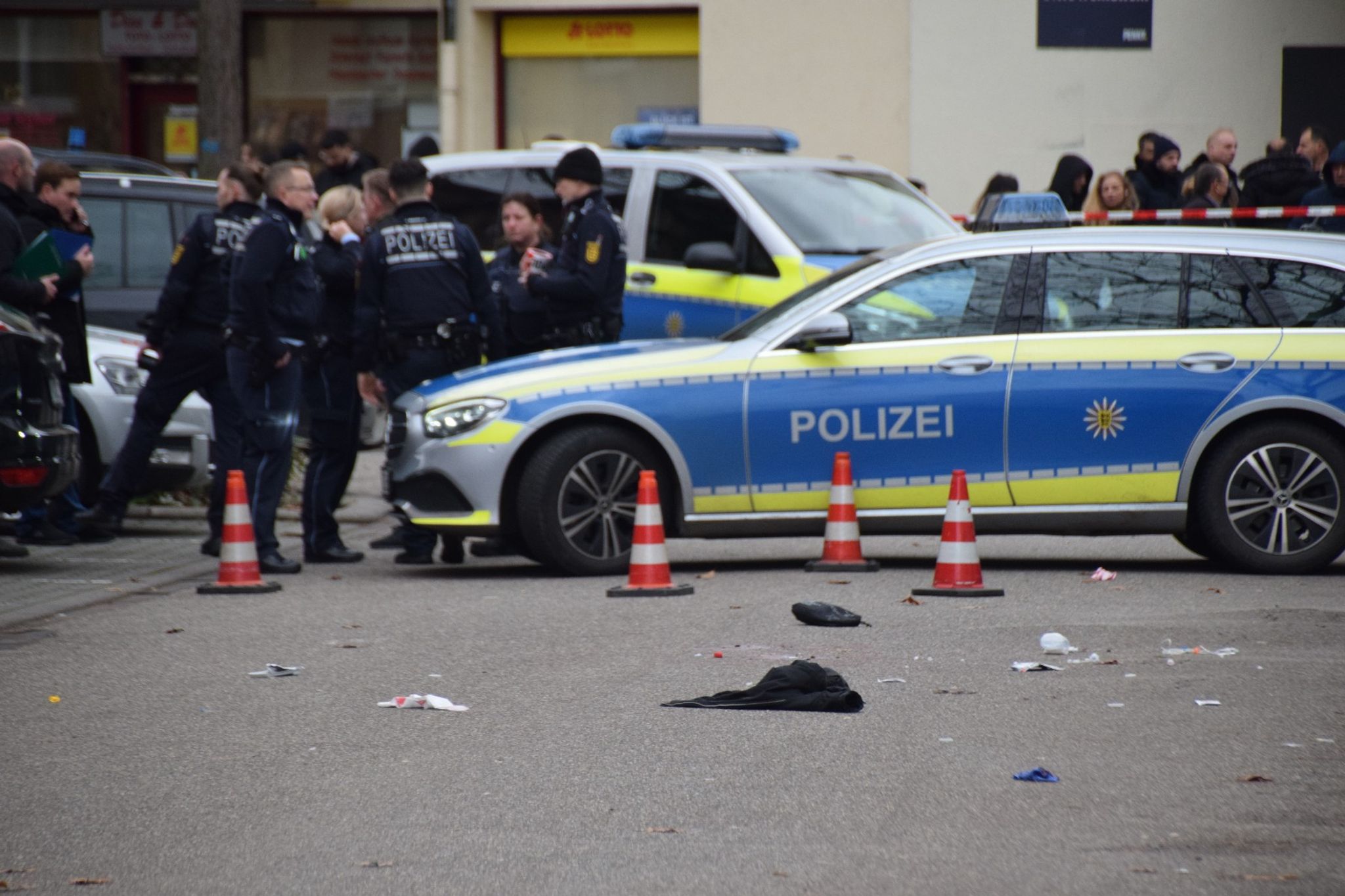 Polizei erschießt bewaffneten Mann in Mannheim
