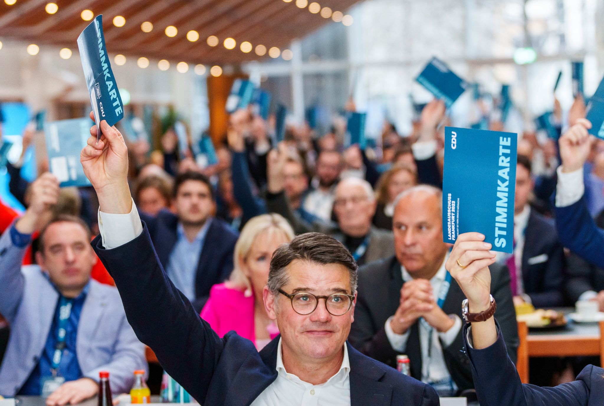Hessen-CDU stimmt für Koalitionsvertrag mit SPD