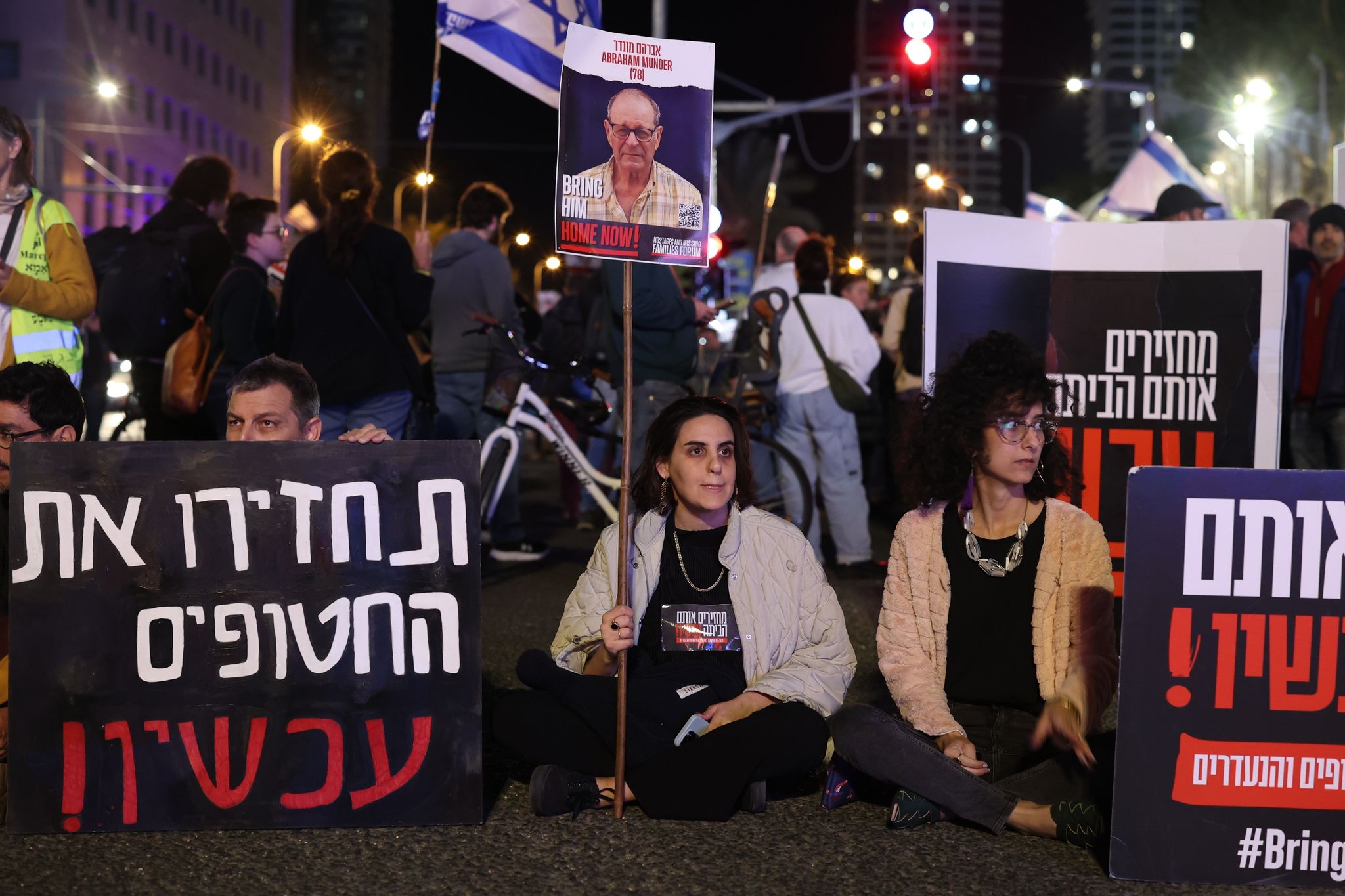 Proteste nach Tod von drei Geiseln in Gaza