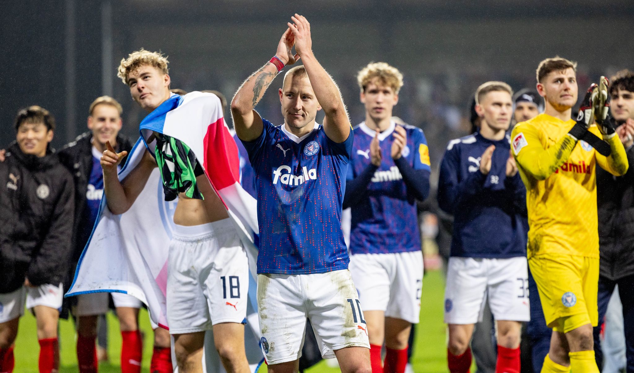 «Das macht uns stolz»: Außenseiter Kiel ist Wintermeister