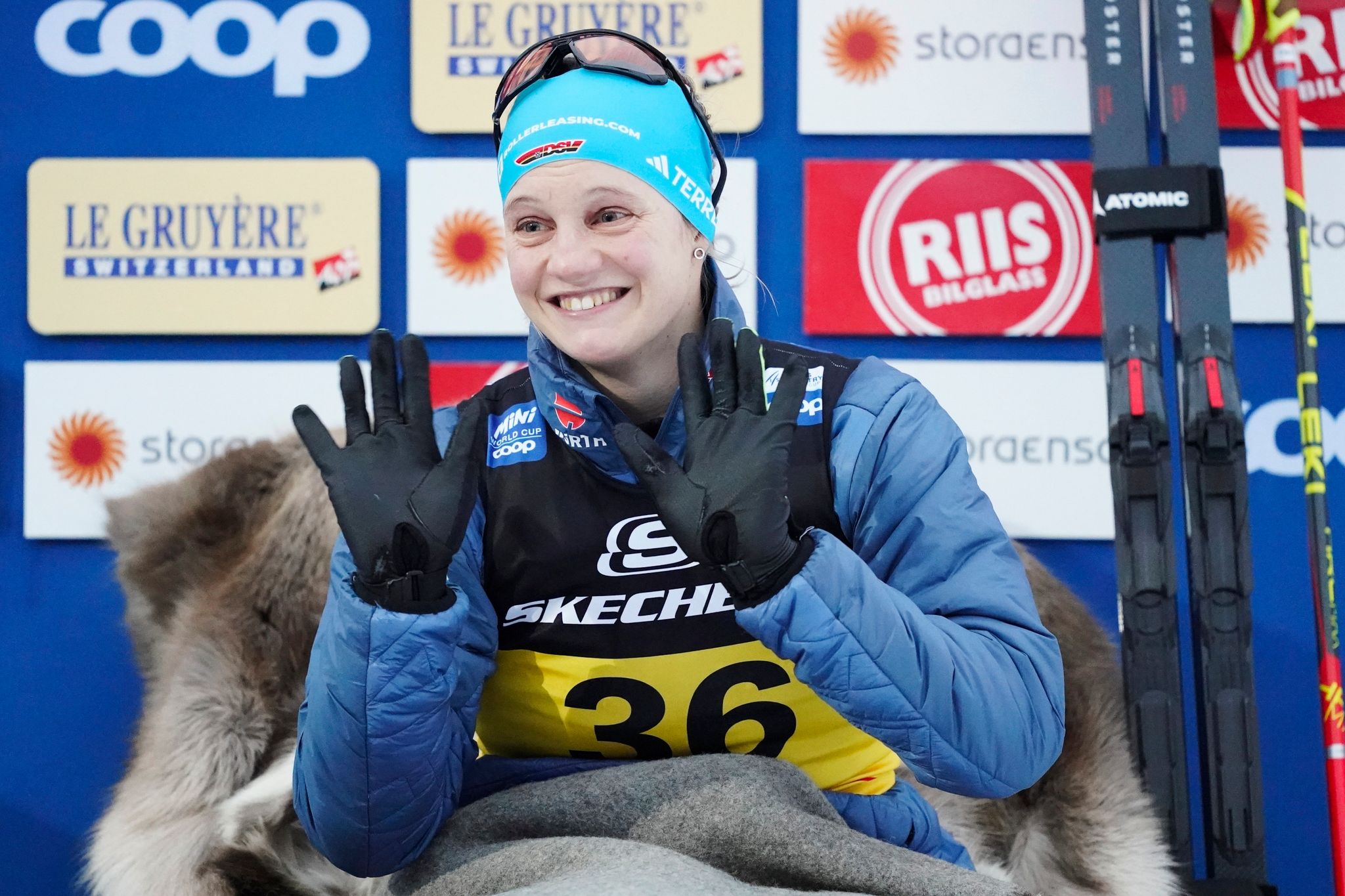 Erster Weltcup-Sieg: Langläuferin Carl triumphiert