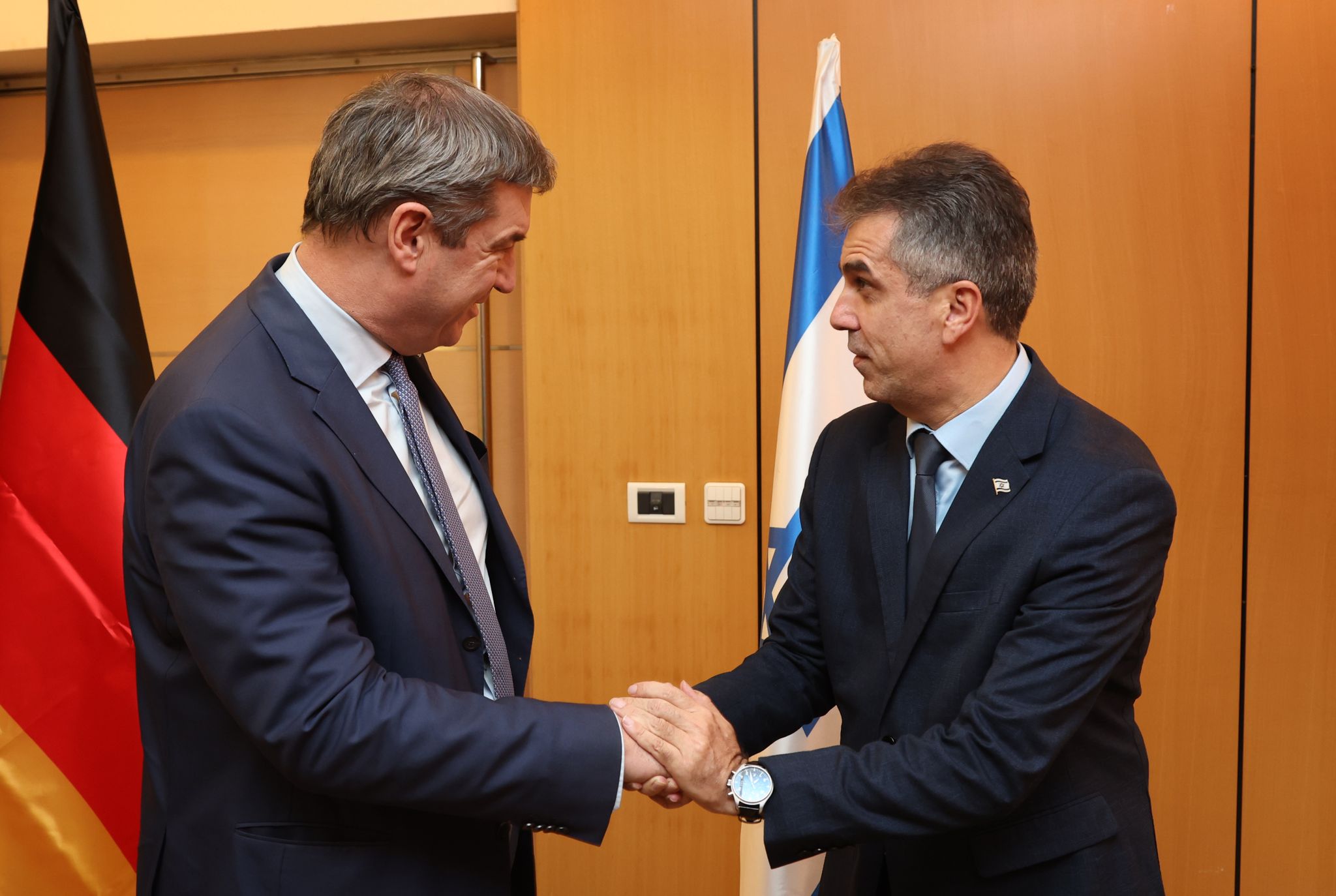 Söder verteidigt Israels Kampf gegen die Hamas