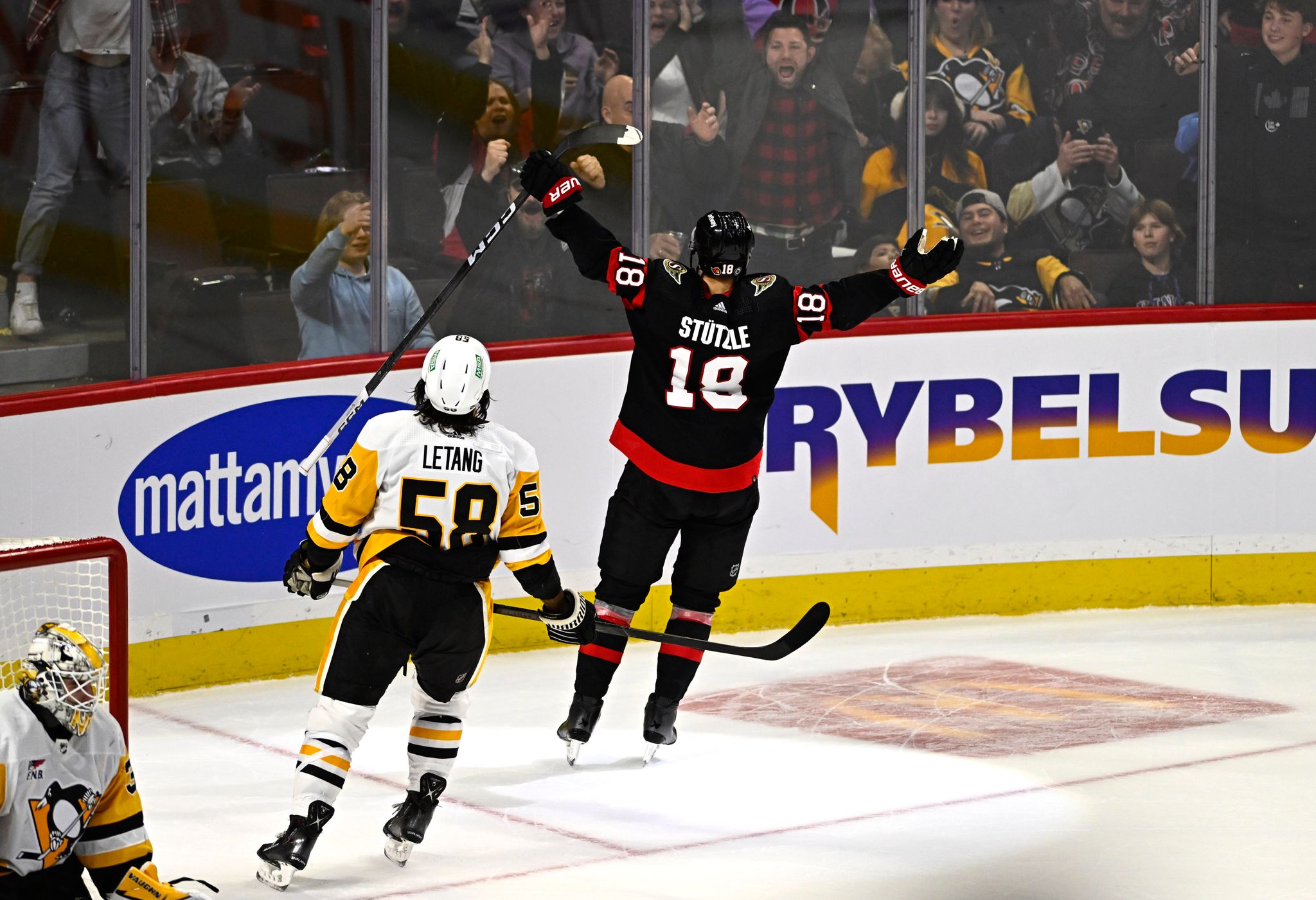 Stützle schießt Senators gegen Penguins zum Sieg