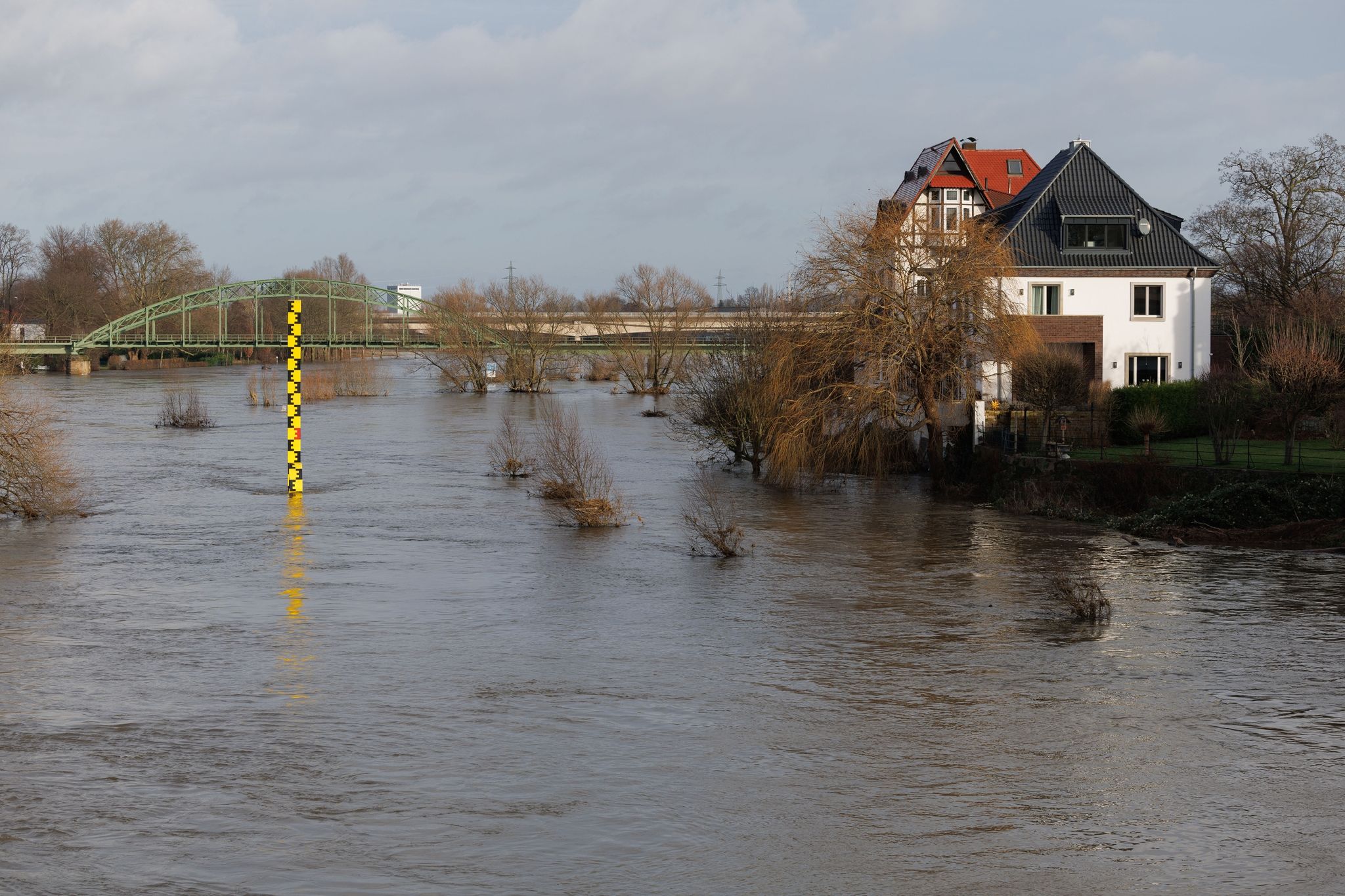 Lage in Hochwassergebieten auch zu Silvester angespannt