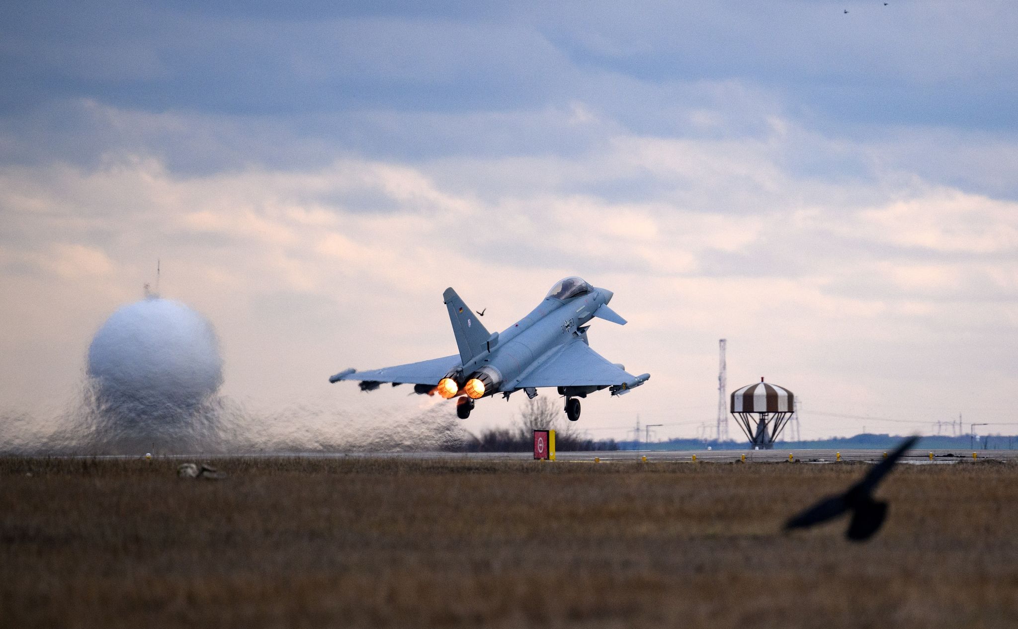 Nahe am Ukraine-Krieg: Luftwaffe sichert Nato-Südostflanke