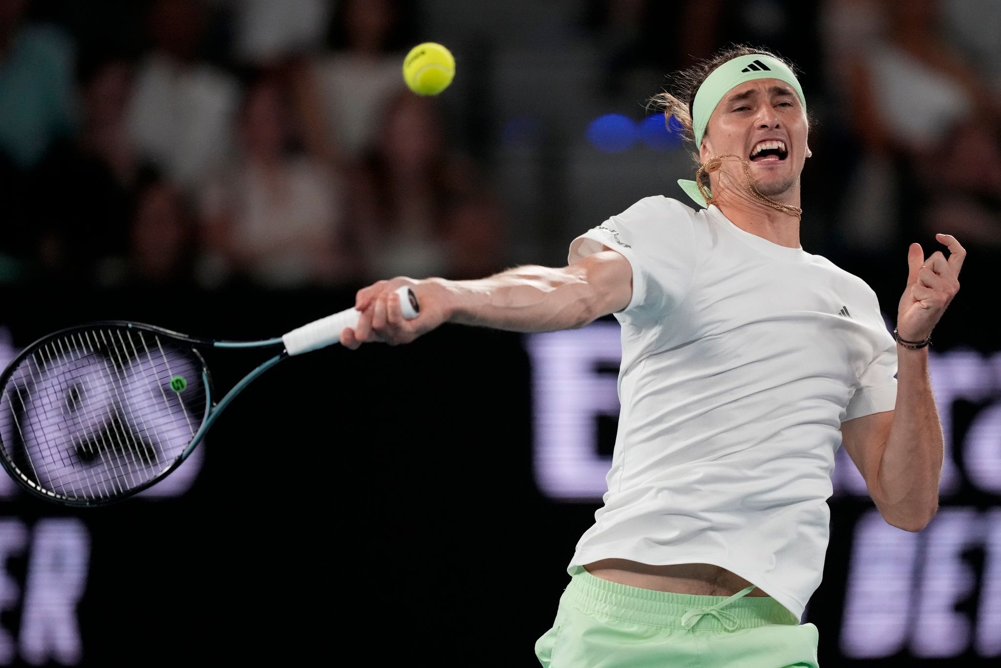 Erstmals überzeugend: Zverev in Melbourne im Achtelfinale