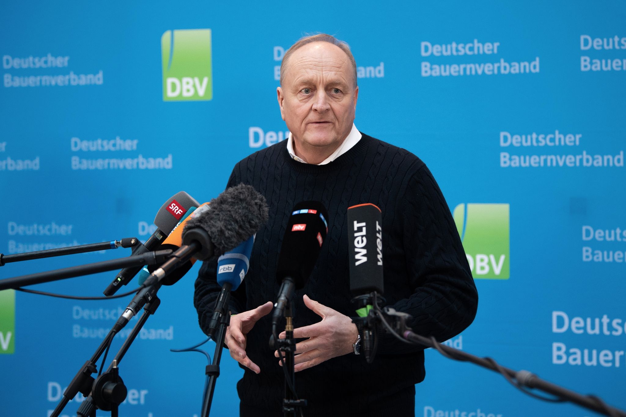 Bauernpräsident droht mit neuen Protesten ab Montag