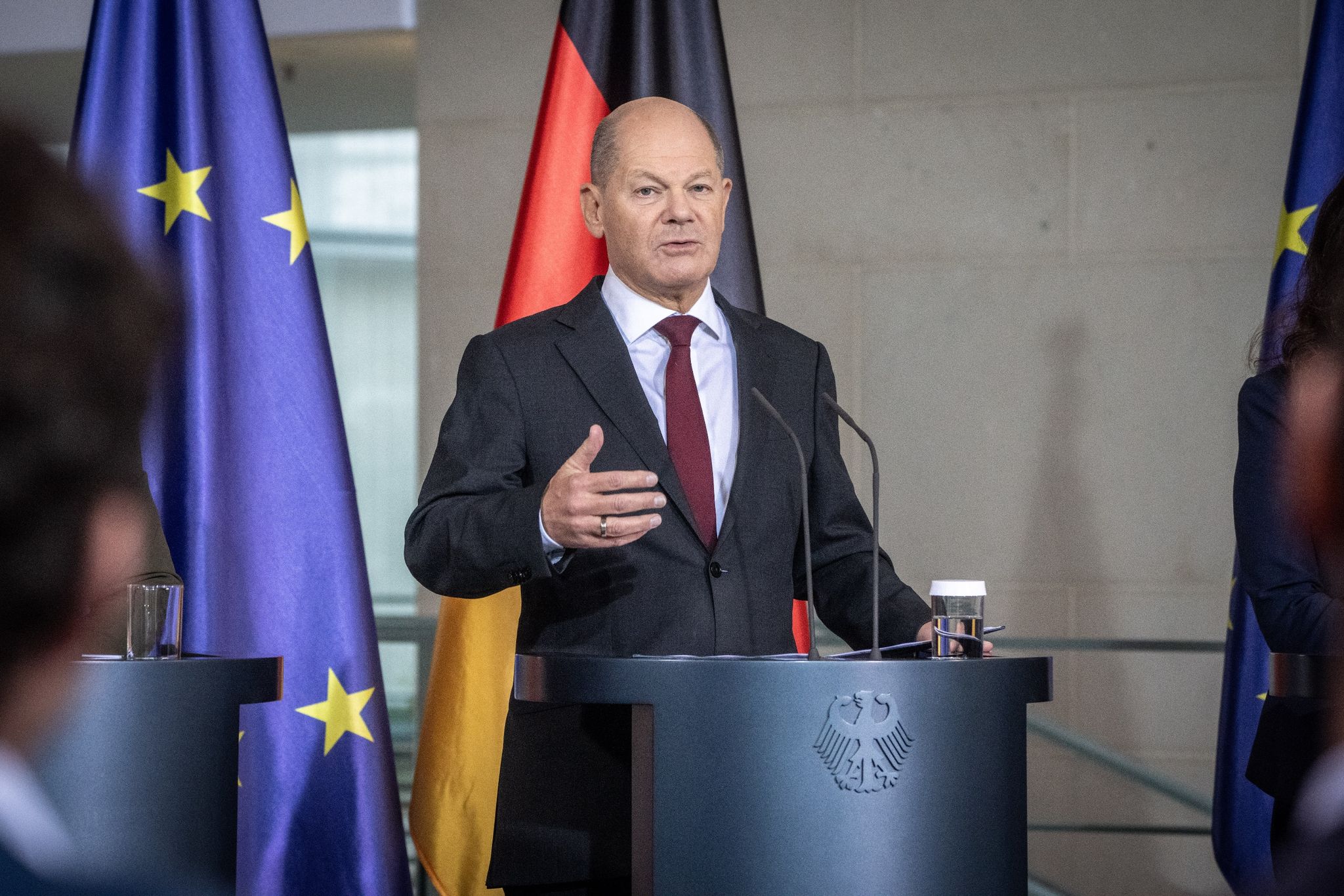 Bundeskanzler Scholz will Kreislaufwirtschaft fördern