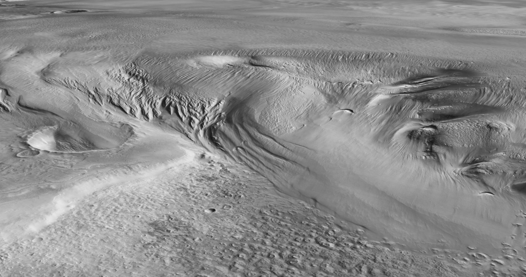 Sondendaten: Womöglich riesige Eismassen auf dem Mars