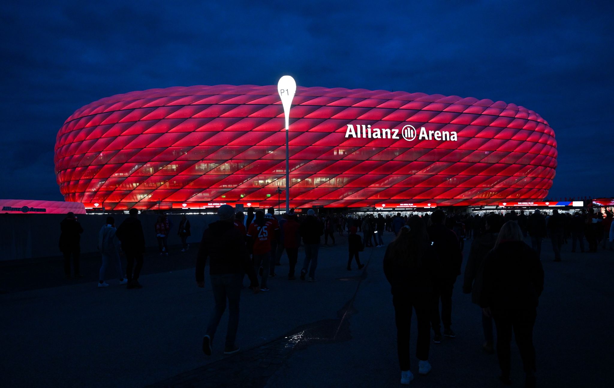 Gedenkfeier für Beckenbauer in Allianz Arena am 19. Januar