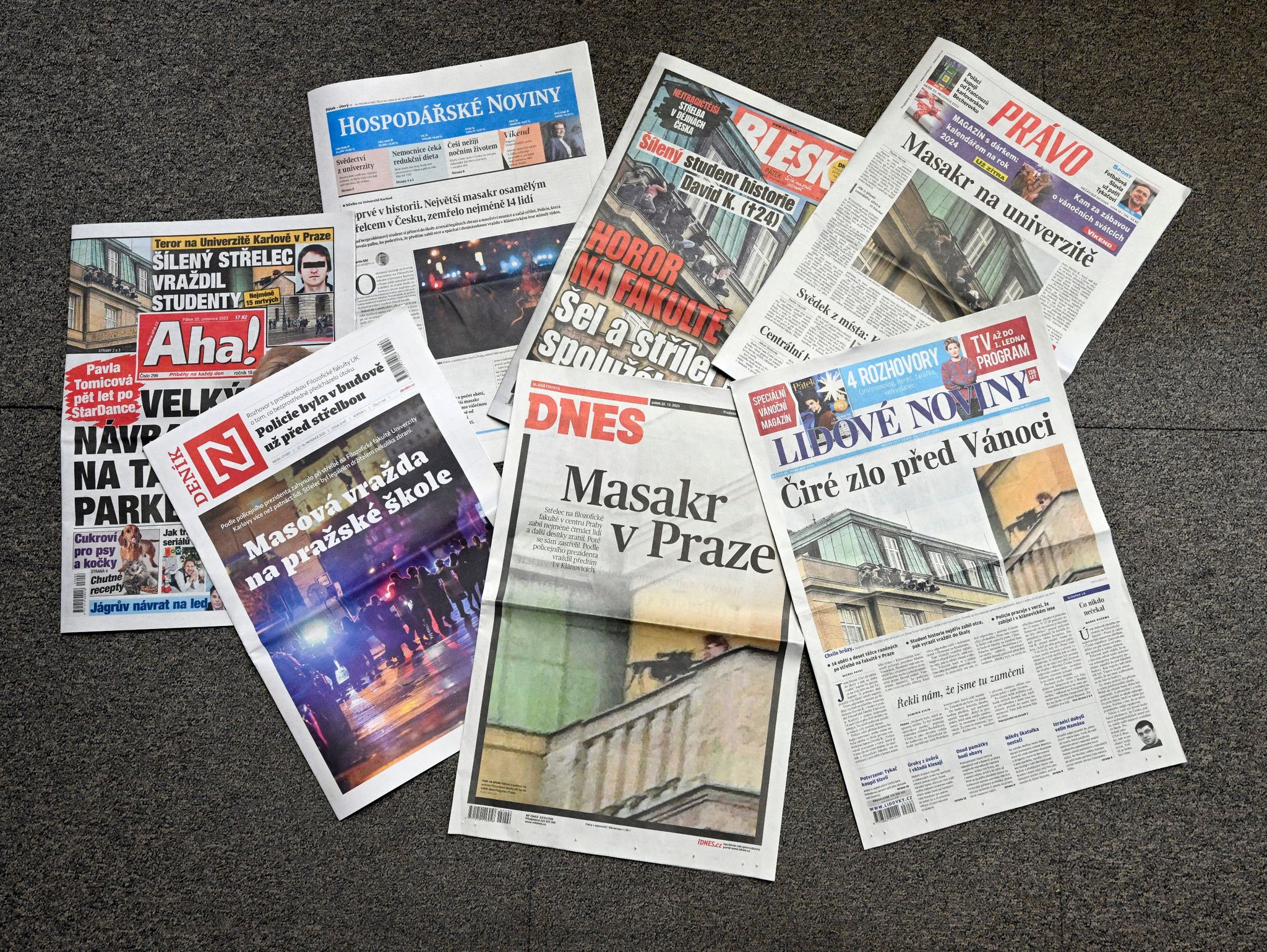 Amoklauf in Prag: Untersuchung sieht keine Polizei-Fehler