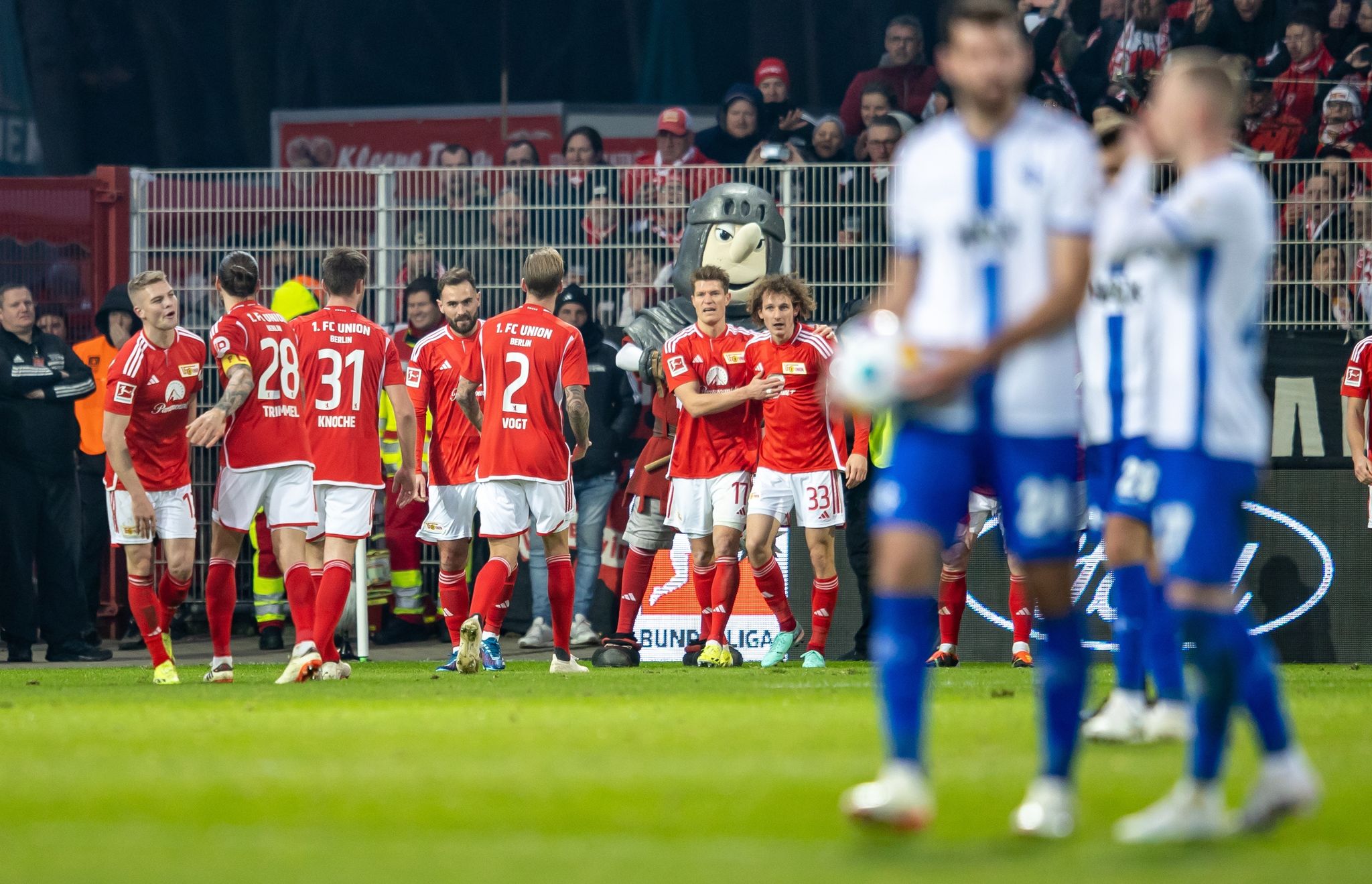 Union Berlin gewinnt wichtigen Heimsieg im Abstiegskampf