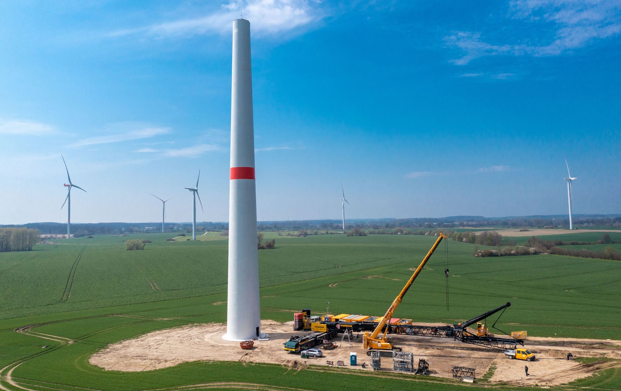 Rekord bei Windkraftausbau in der EU