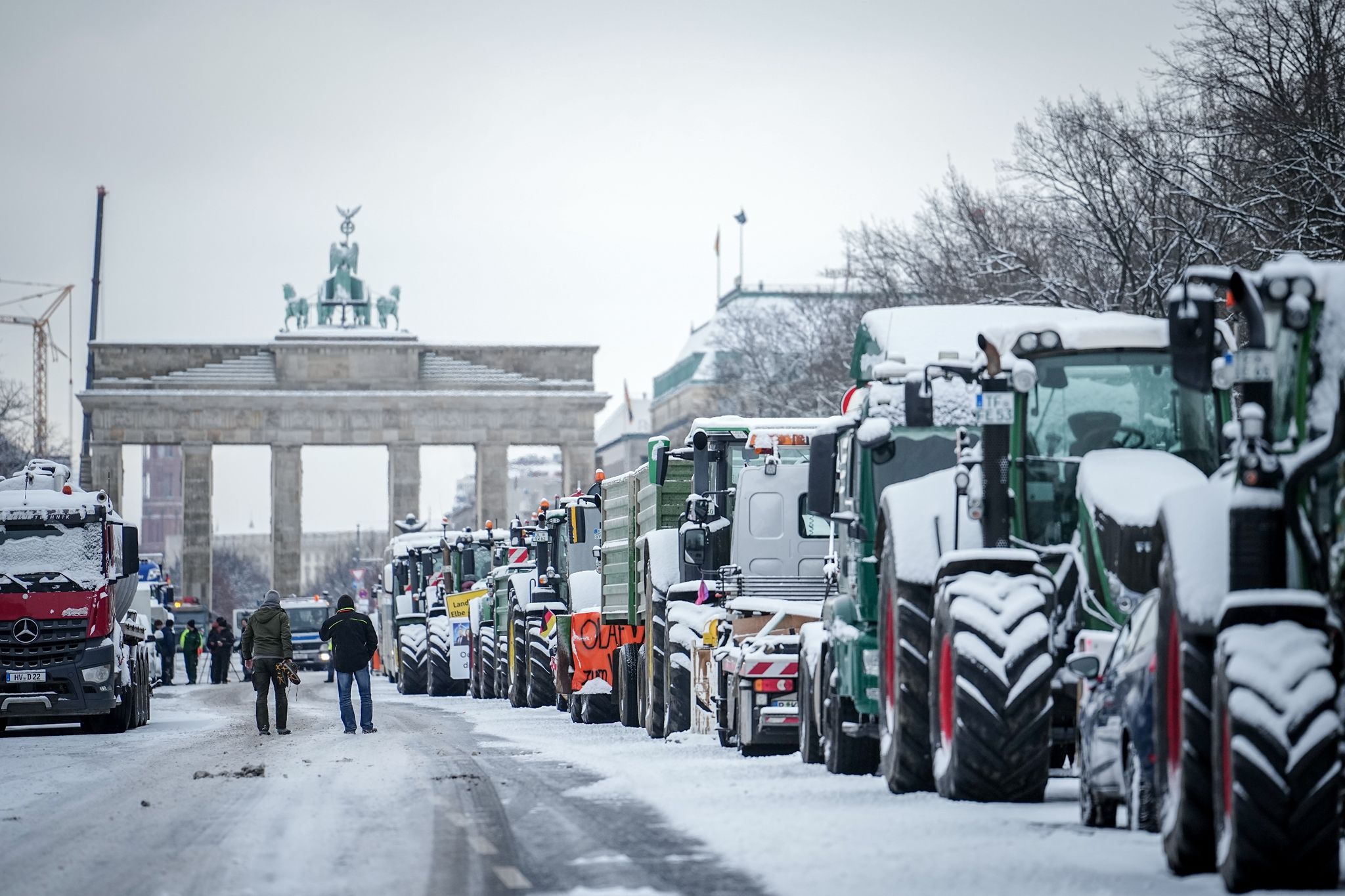 Weitere Bauern-Demonstration in Berlin