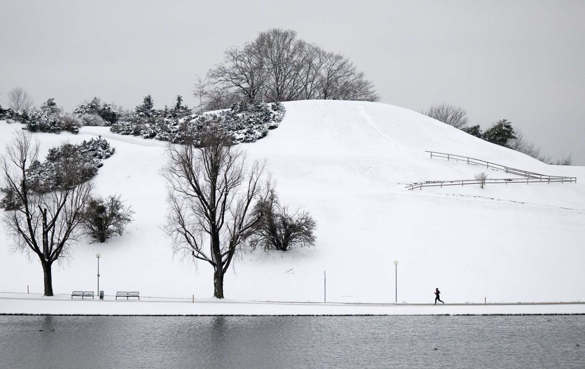 Winterliche Temperaturen und Sonnenschein im ganzen Land